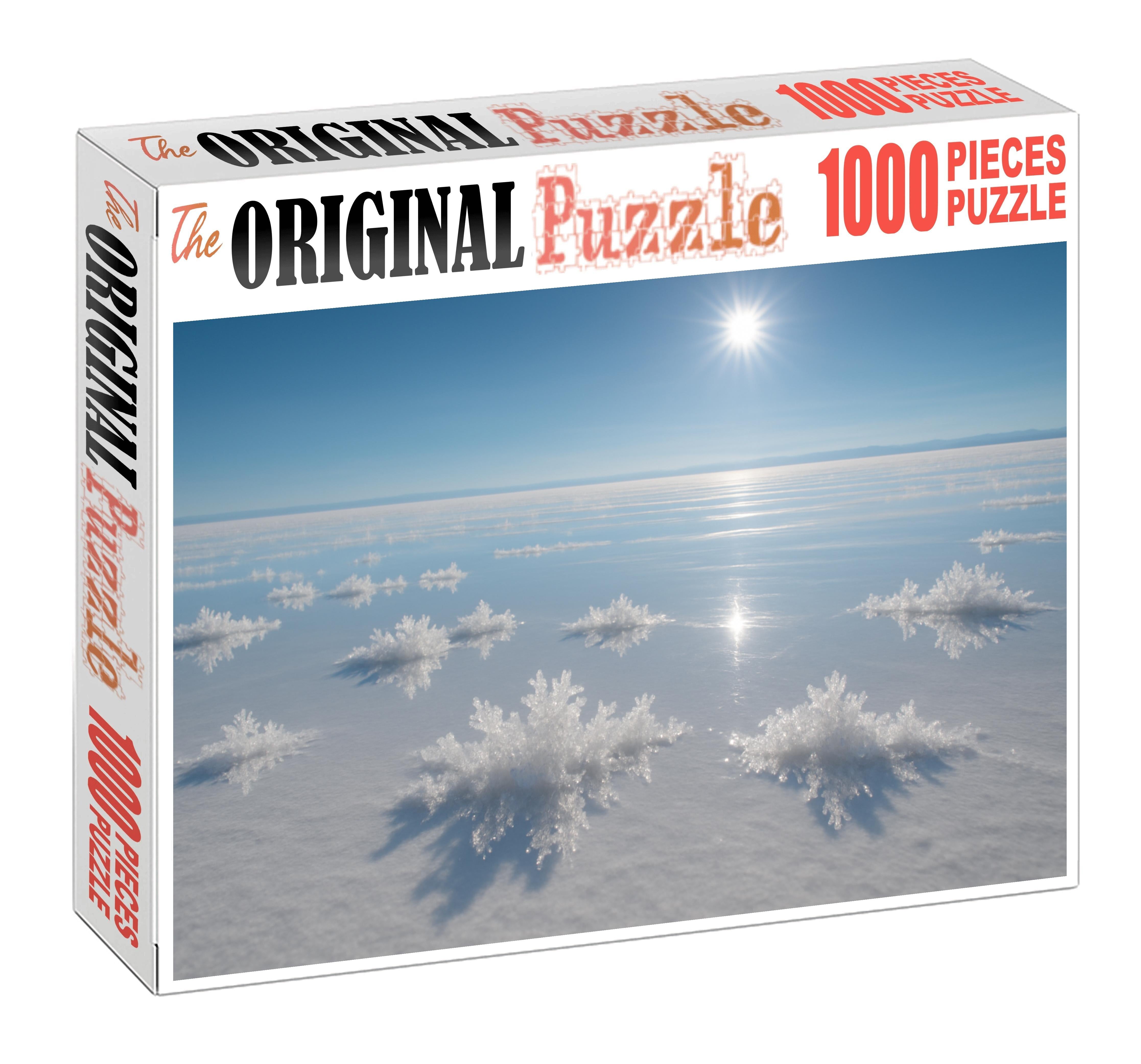 Silken Veil Salt Flats Unique Puzzle Design