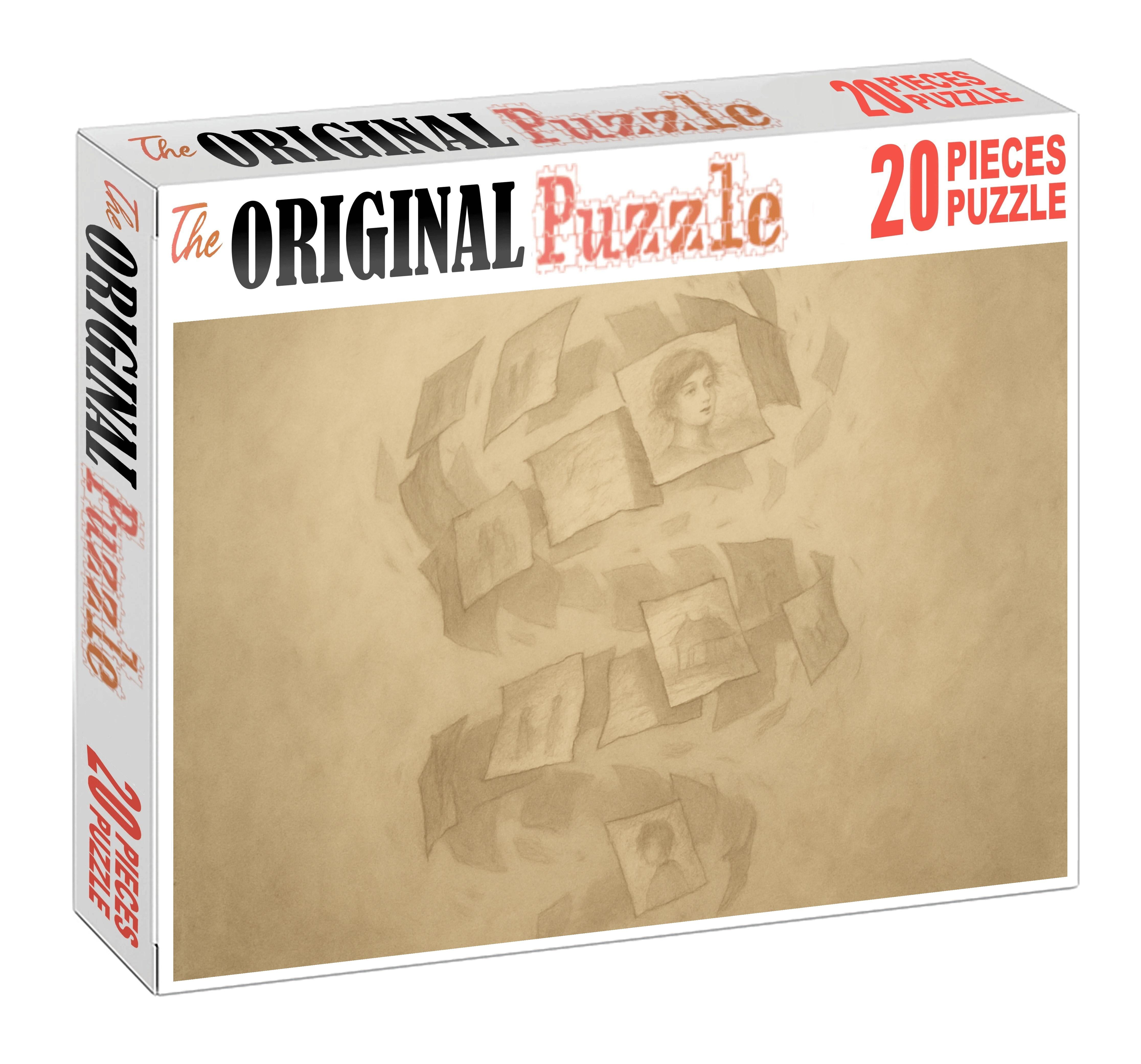 The Spiral Of Forgotten Memories 300 Piece Puzzle
