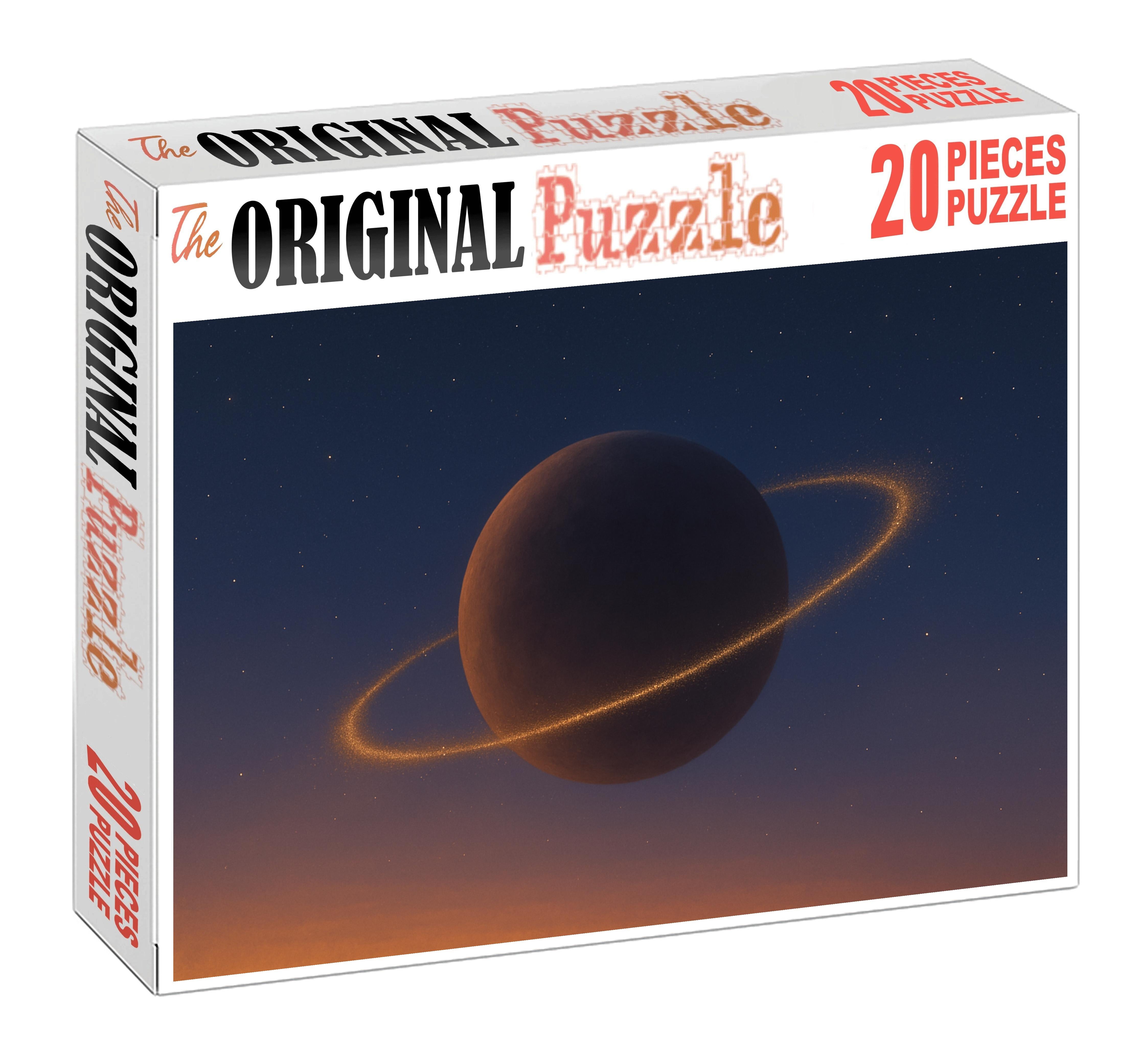 Silent Twilight Dust Ring Custom Jigsaw Puzzle
