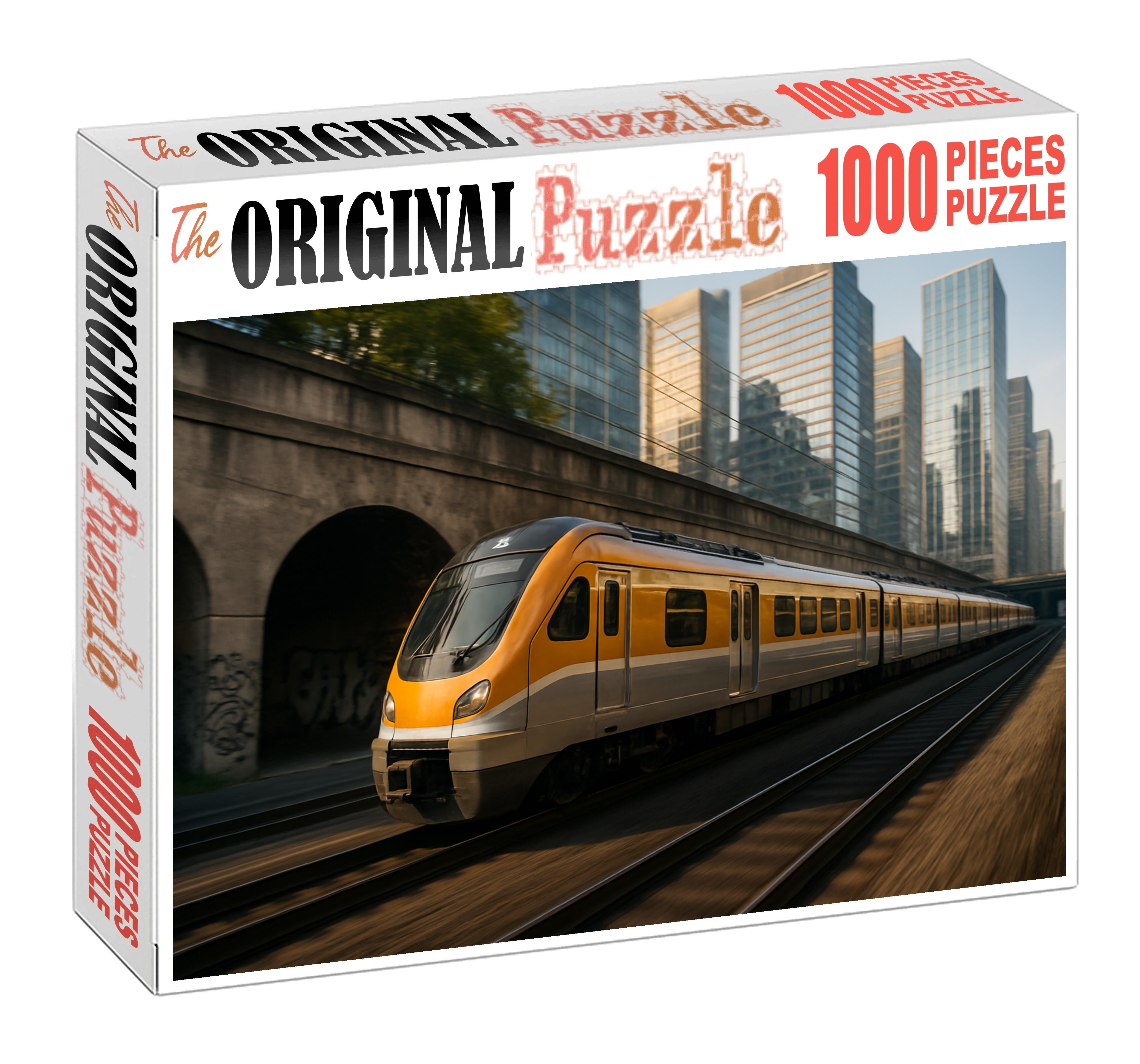 Amber City Commuter Emu Large Format Puzzle