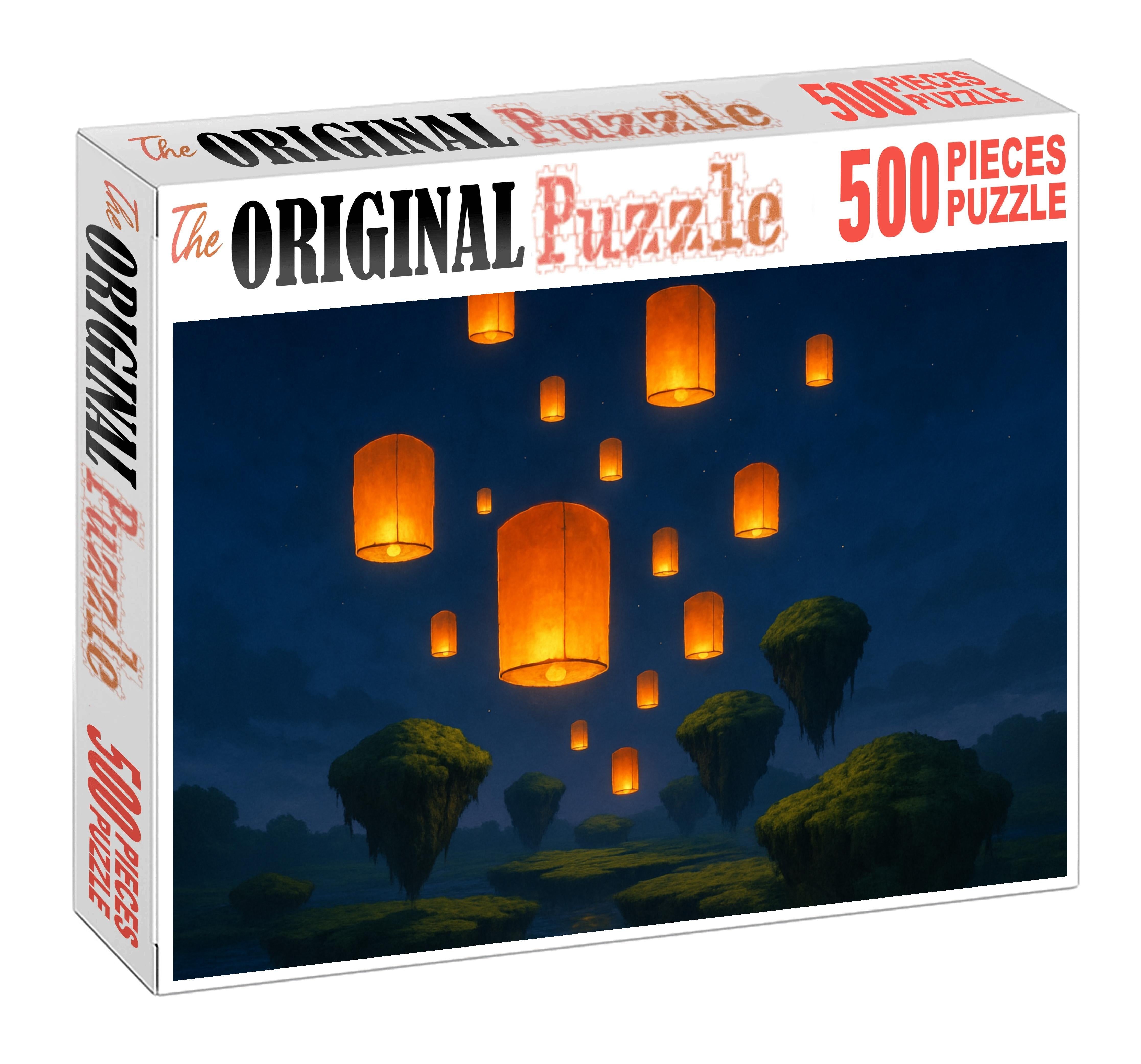 The Lanterns Of Floating Reverie Puzzle For Kids