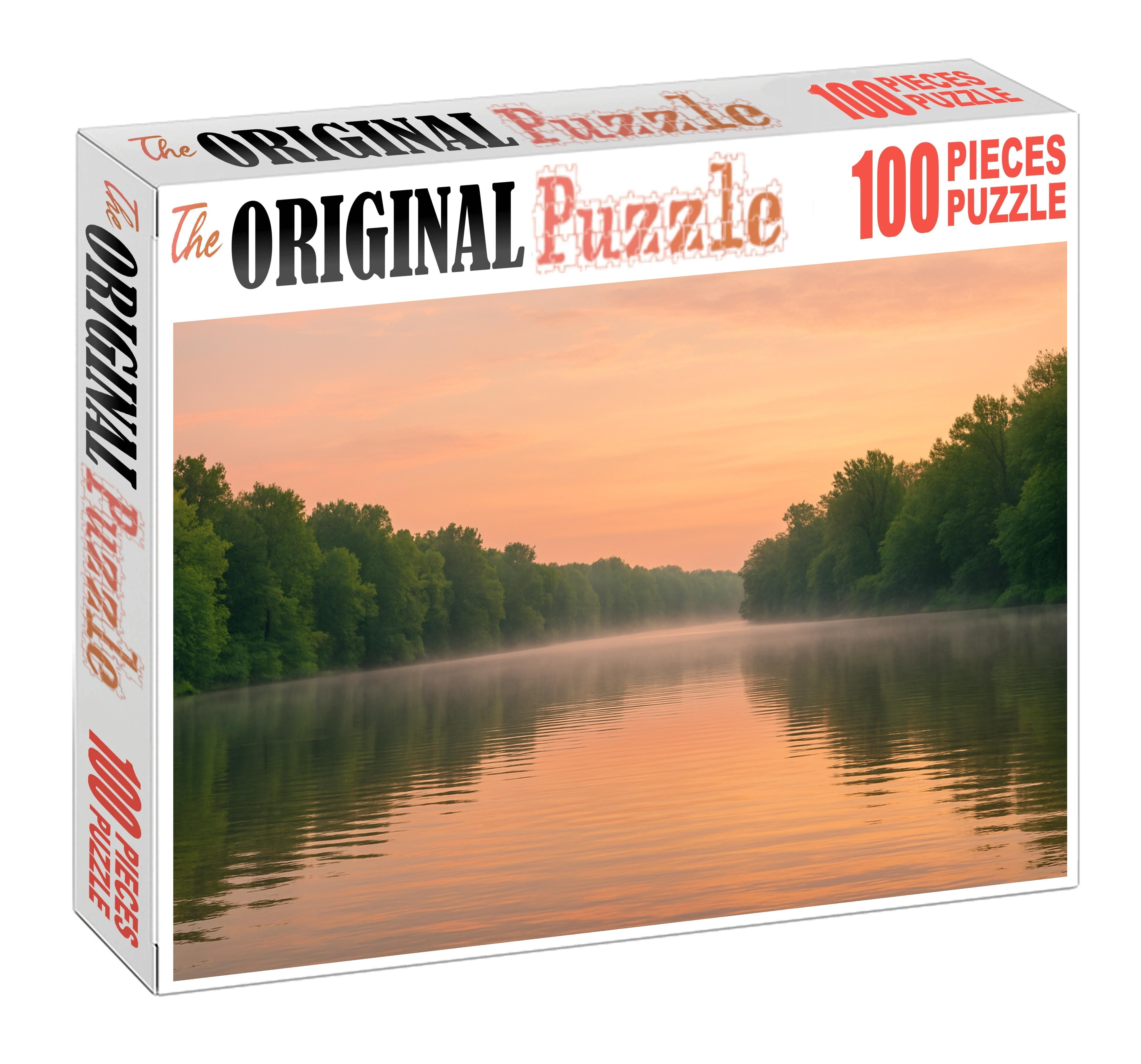 Quiet Lakeside Dawn 20 Piece Puzzle