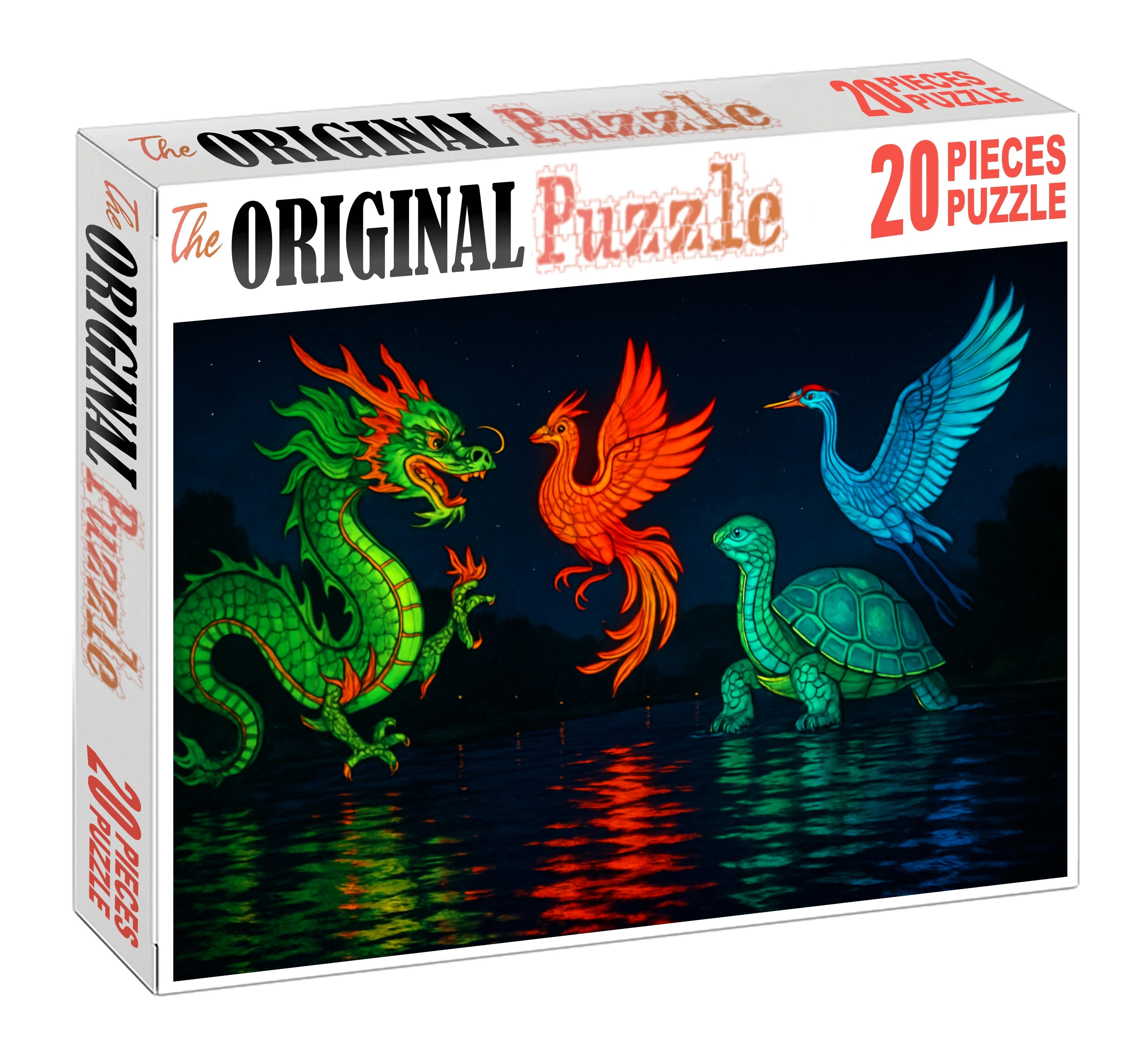 The Lantern Festival Of Floating Whimsy 200 Piece Puzzle