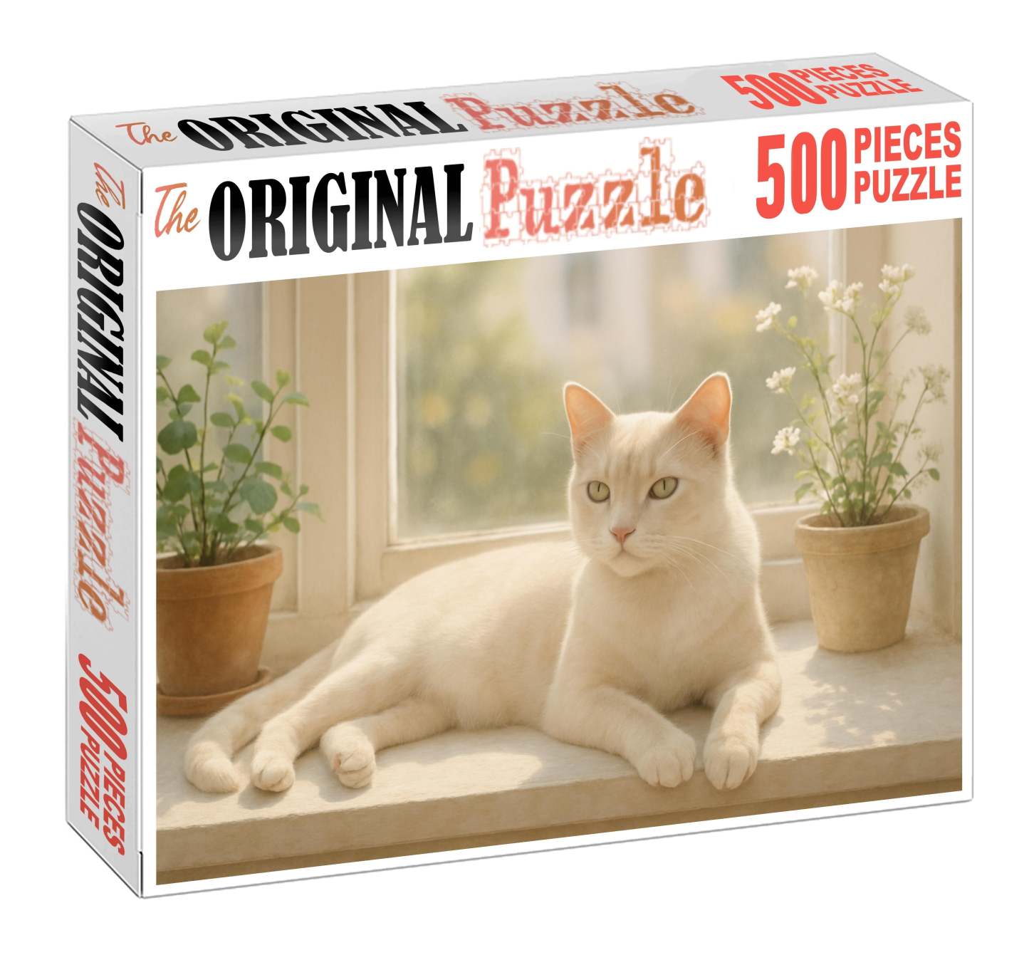 Ivory Silk Smooth Cream Cat With Quiet Charm Challenging Puzzles