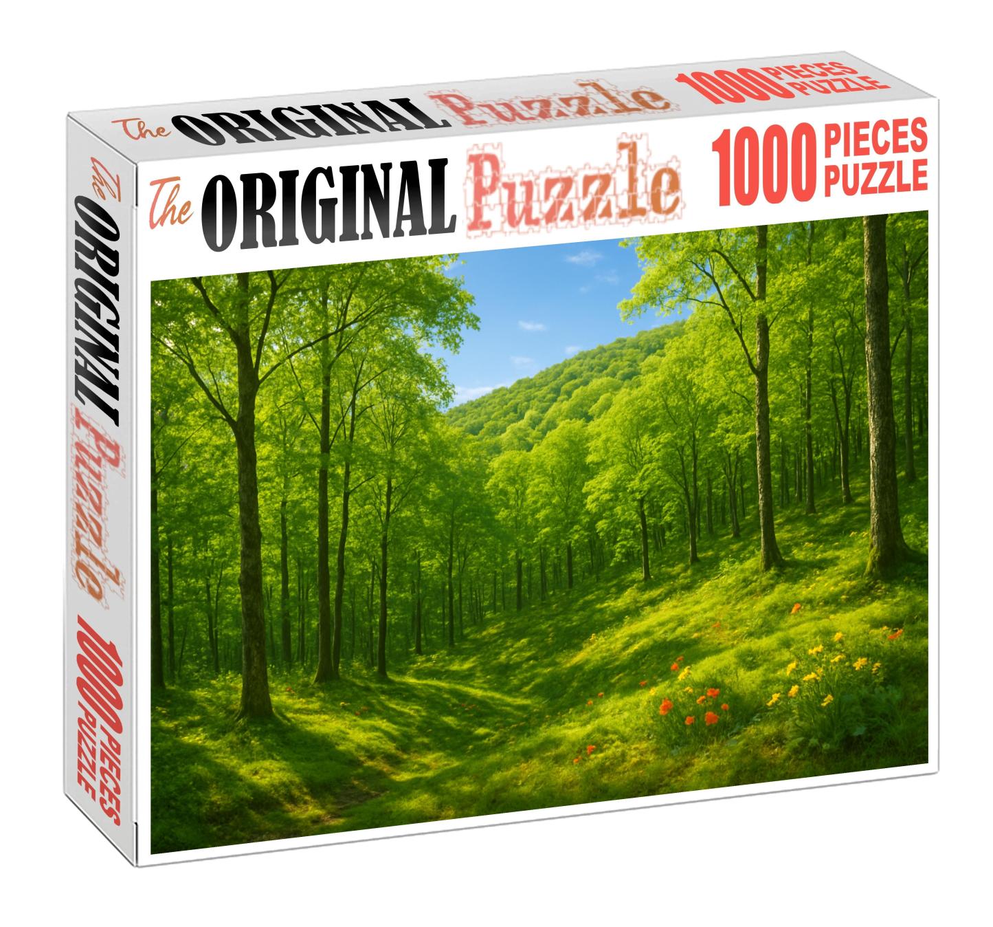 Verdant Ridge Cloak 300 Piece Puzzle