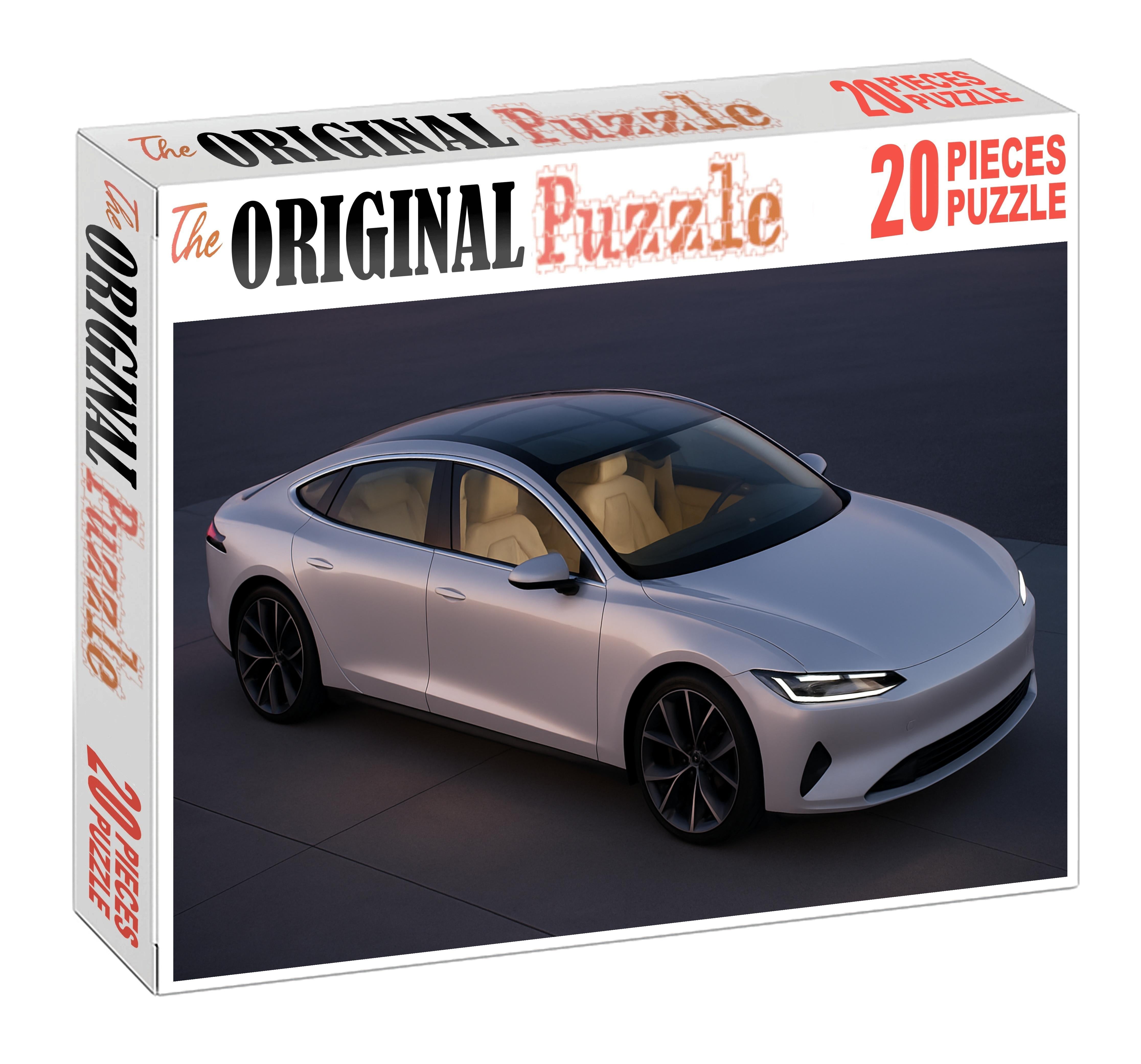 Solstice Eclipse Concept Solar-powered Luxury Cruiser Puzzle For Kids