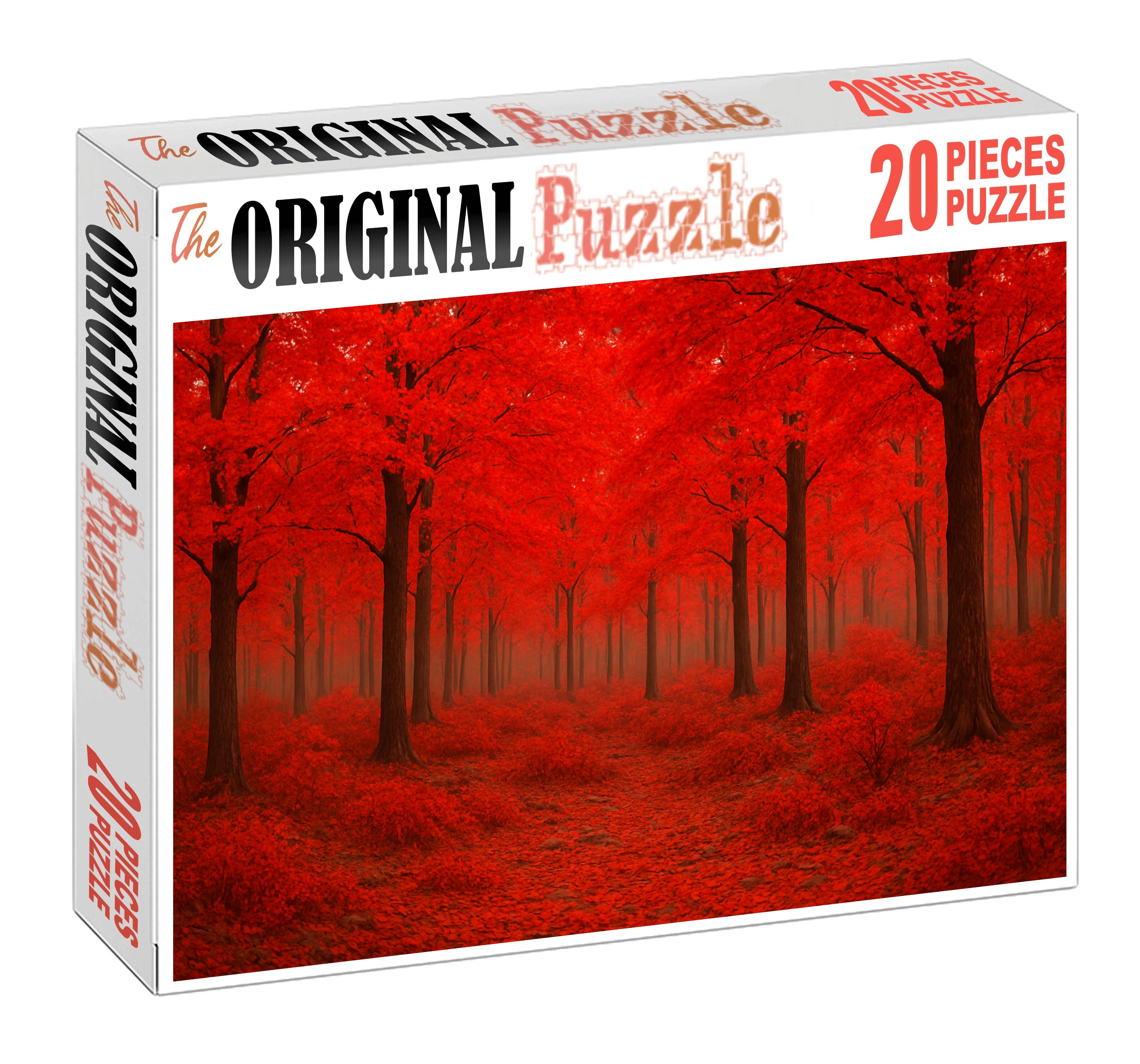 Crimson Canopy Crossing Puzzle Collection