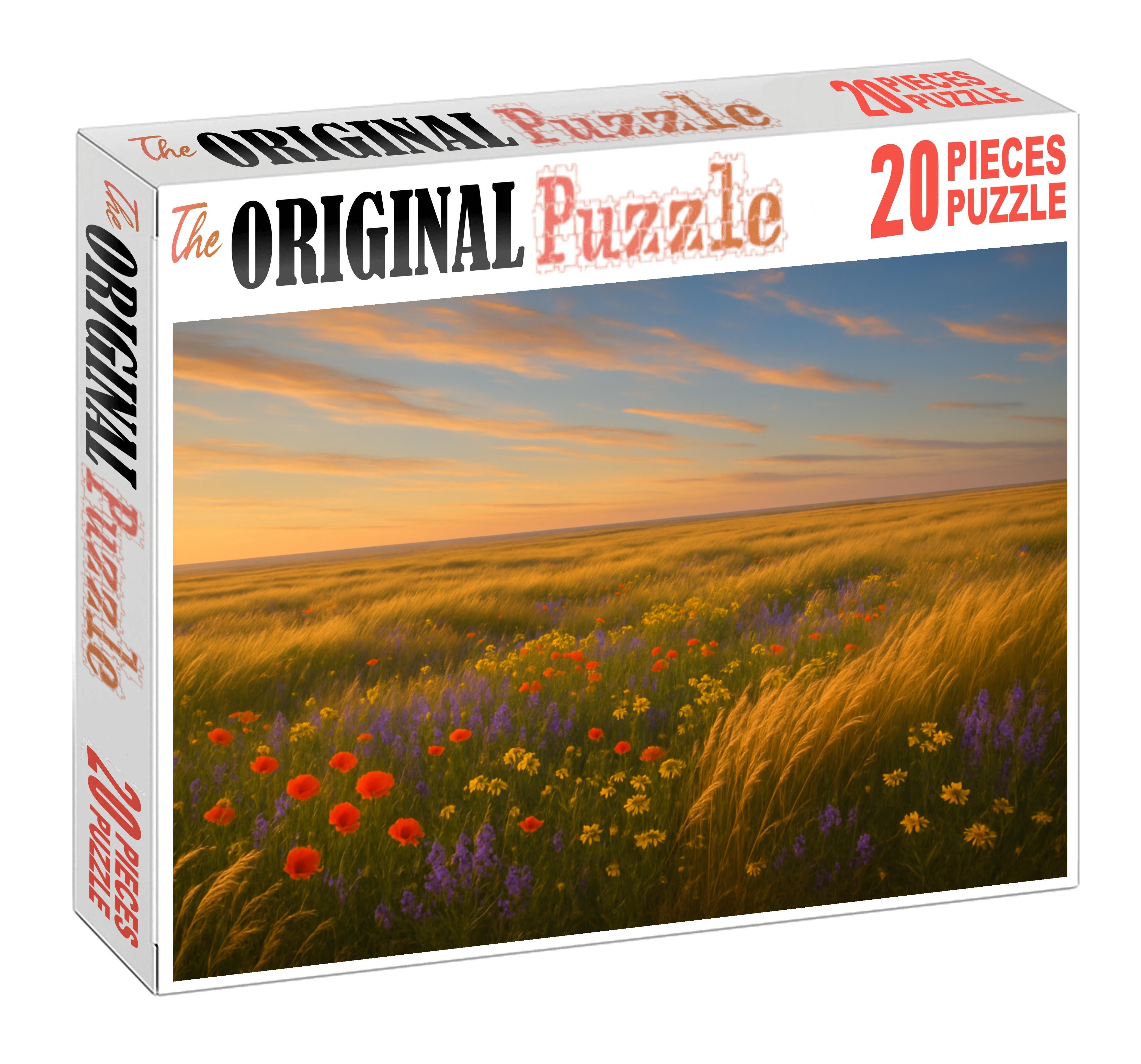 Golden Prairie Meadow Easy Puzzles