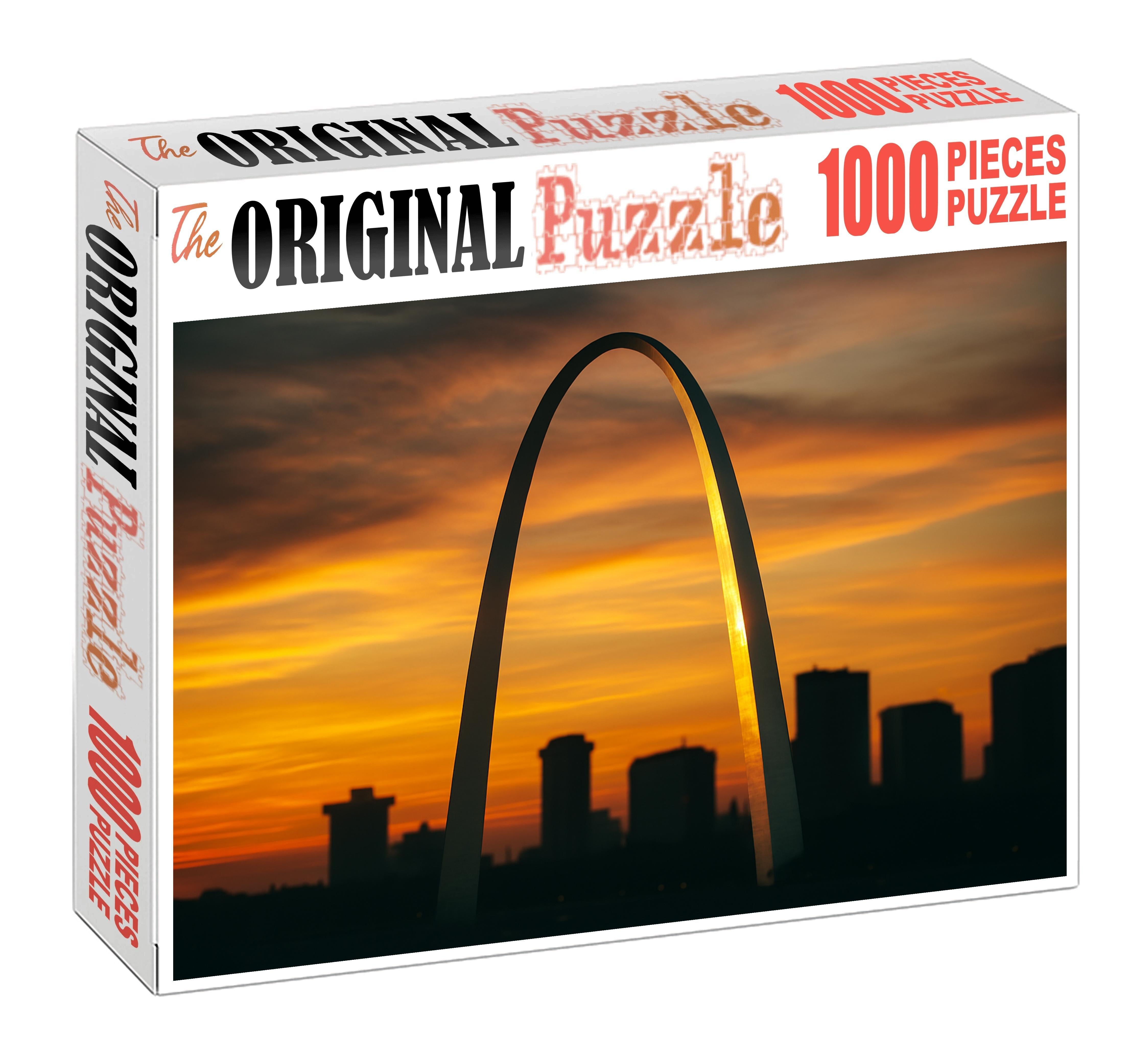 The Gateway Arch St Louis Usa Recognized By 7420 Globally As A Monument To Westward Expansion Unique Puzzle Design