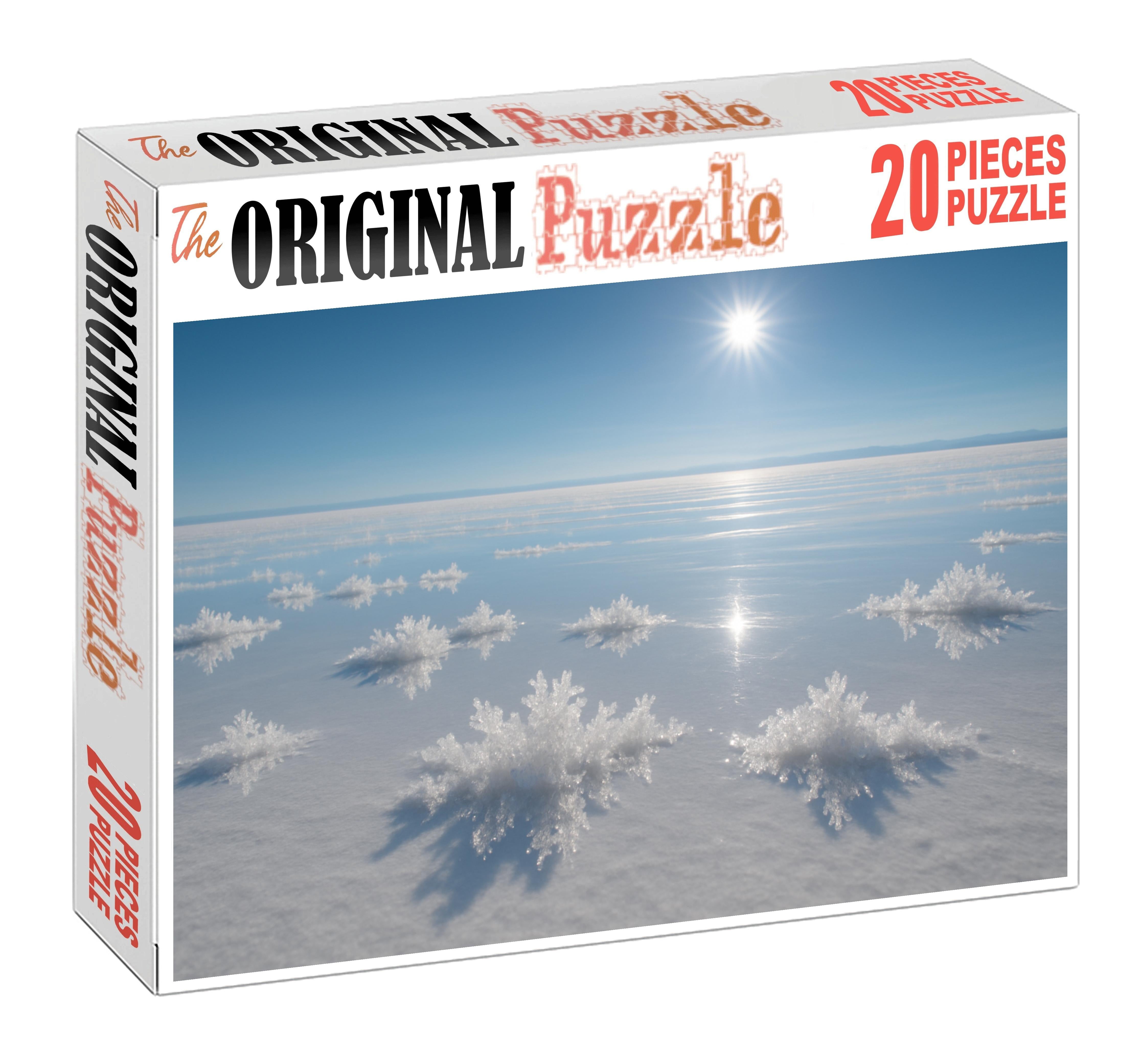 Silken Veil Salt Flats Unique Puzzle Design