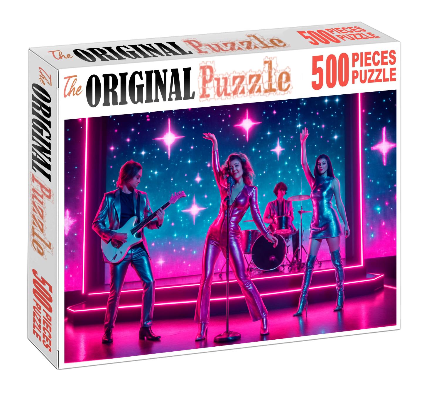 Synthpop Galaxy Cruise Vibrant Retro-futurism In Sound And Style Puzzle Challenge