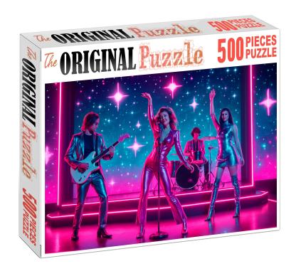 Synthpop Galaxy Cruise Vibrant Retro-futurism In Sound And Style Puzzle Challenge