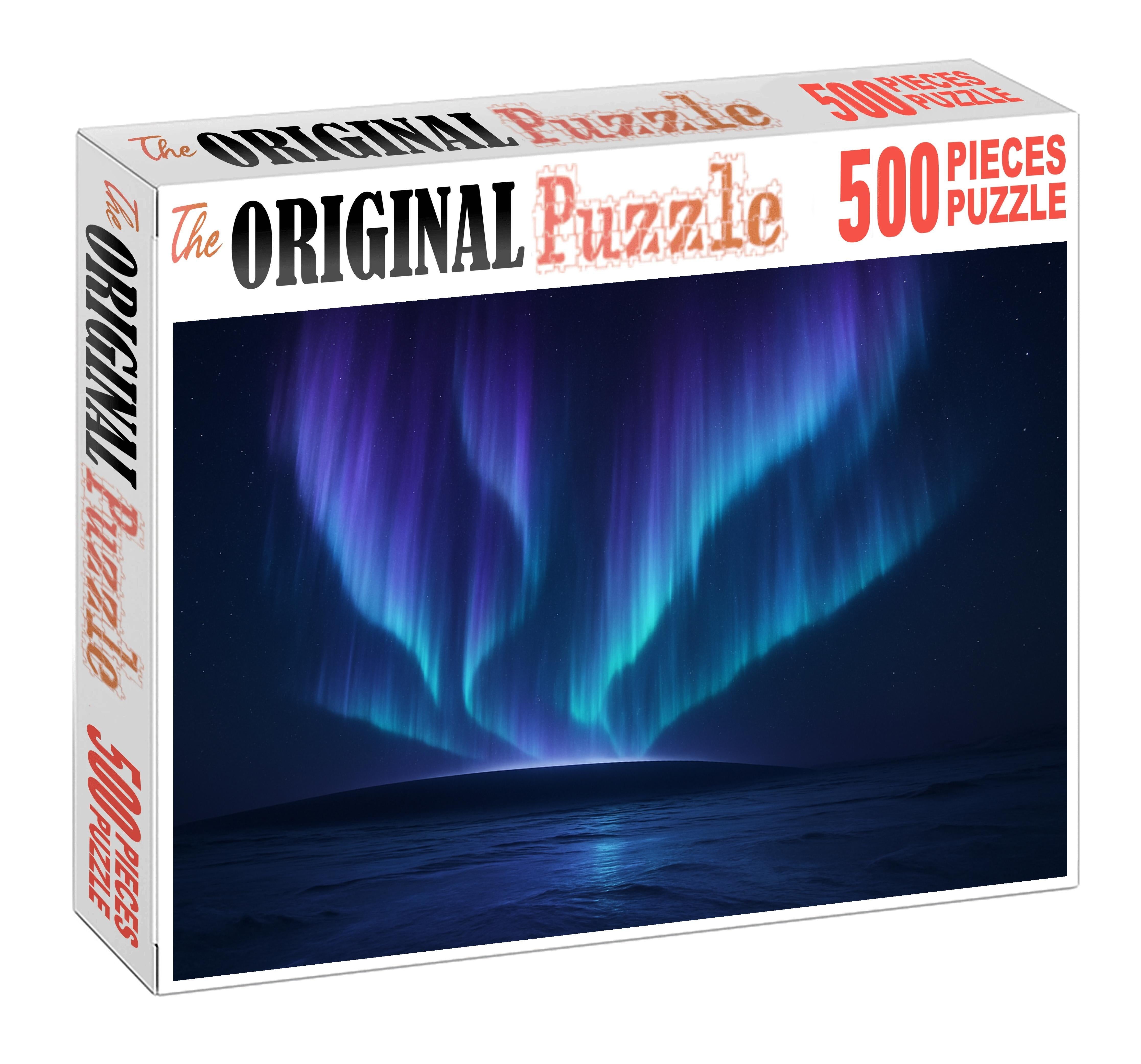 Twilight Aurora Cascade Puzzle Collection