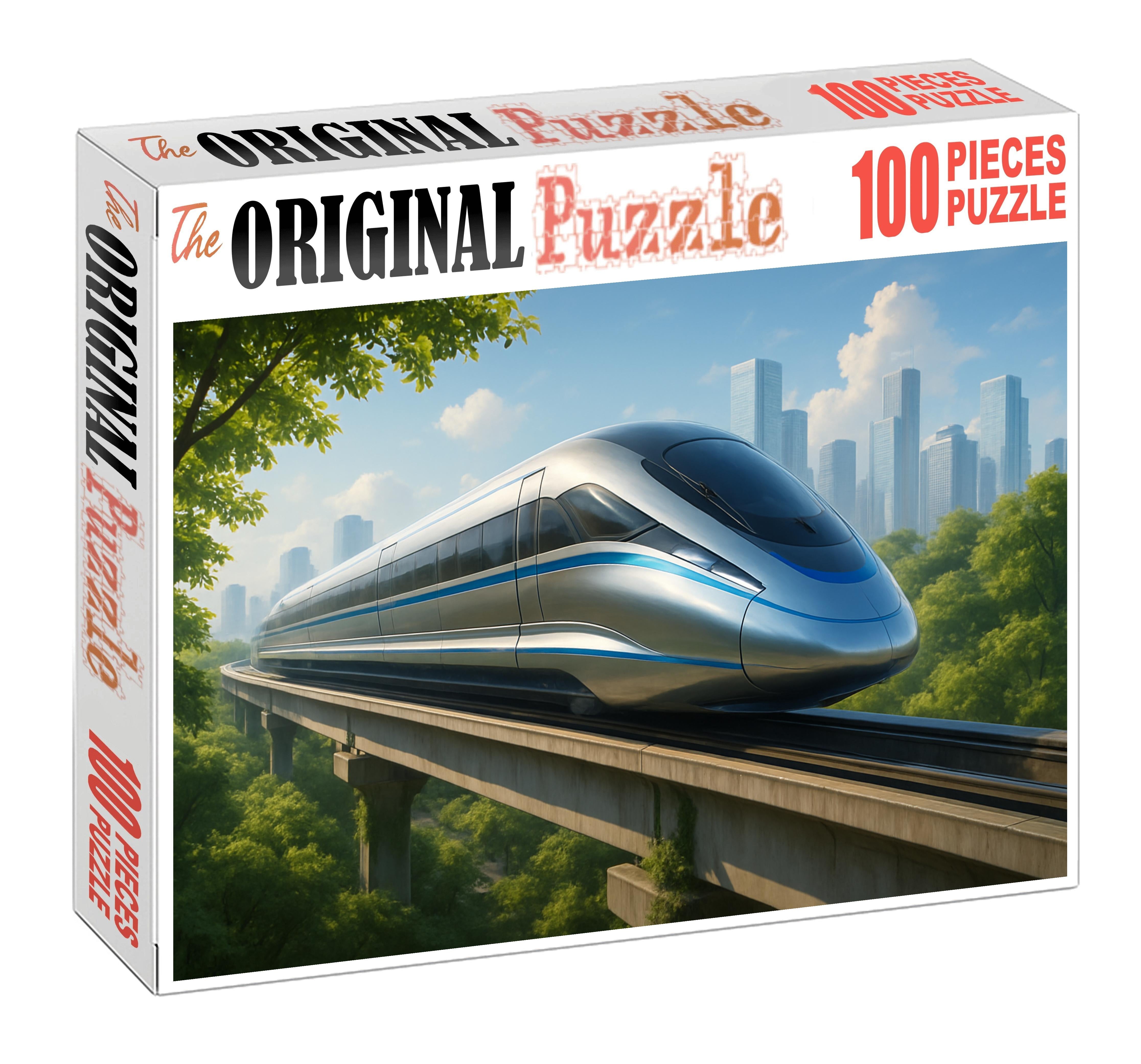 Crystal Stream Maglev Prototype Mini Puzzle