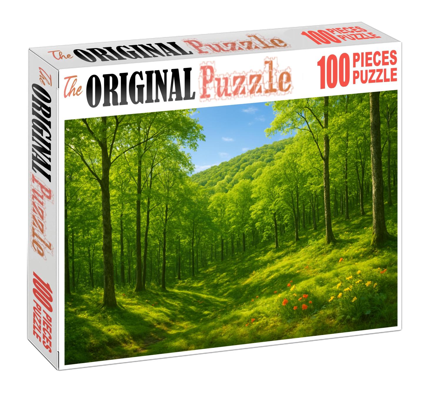 Verdant Ridge Cloak 300 Piece Puzzle