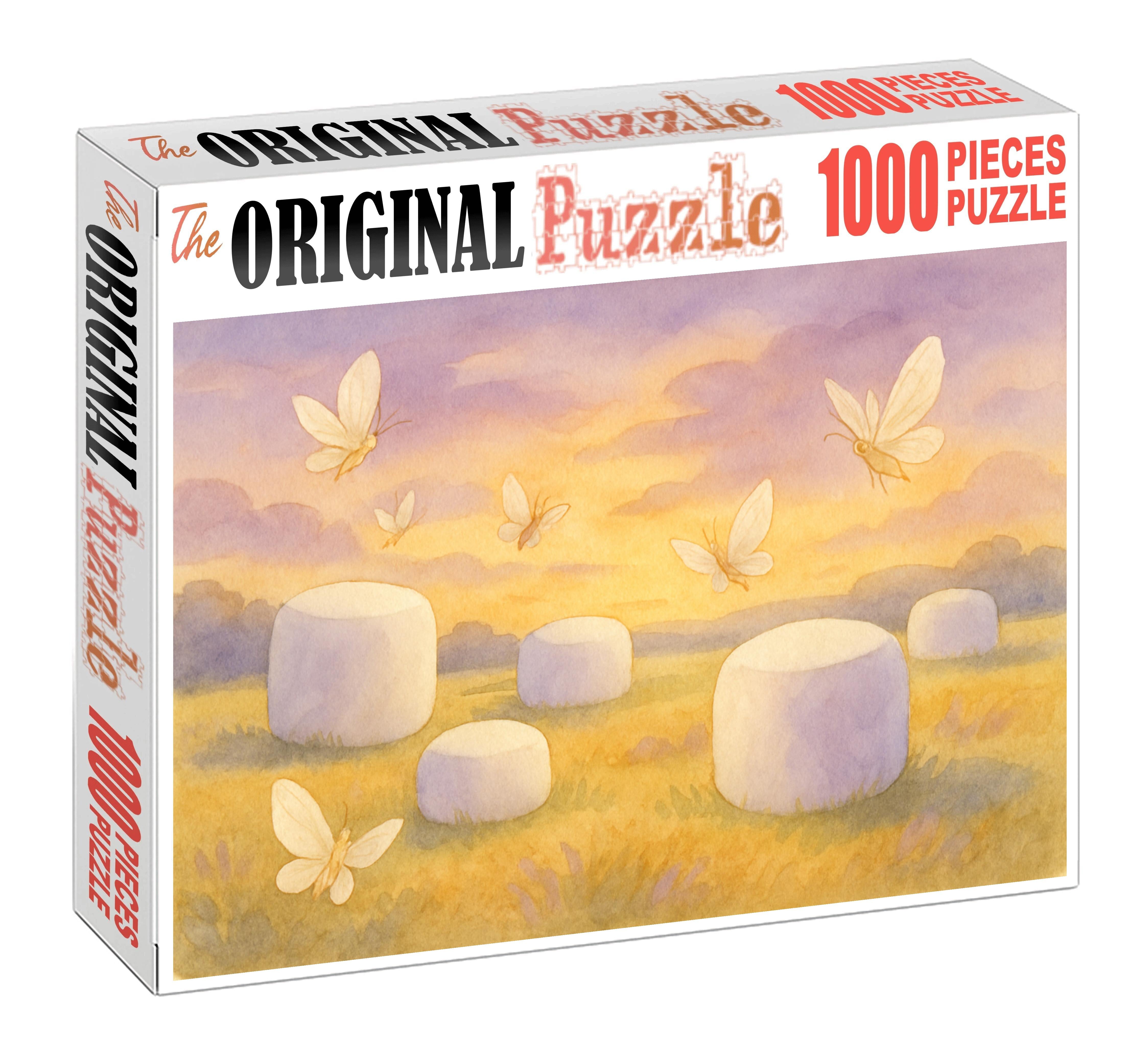 The Marshmallow Meadow Festival Custom Jigsaw Puzzle