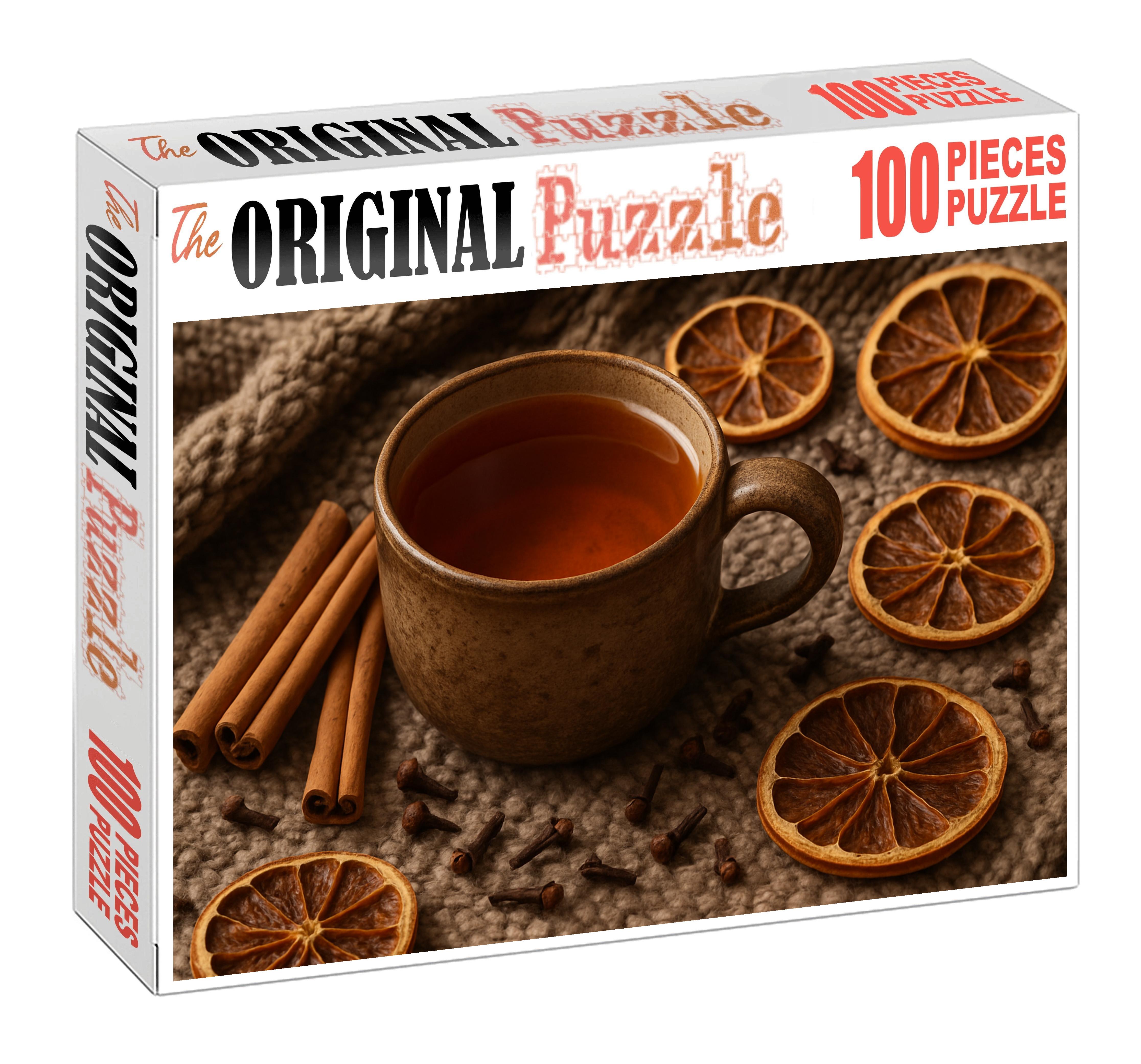 Spiced Hearth Herbal Blend With Cinnamon Clove And Orange Peel Easy Puzzles