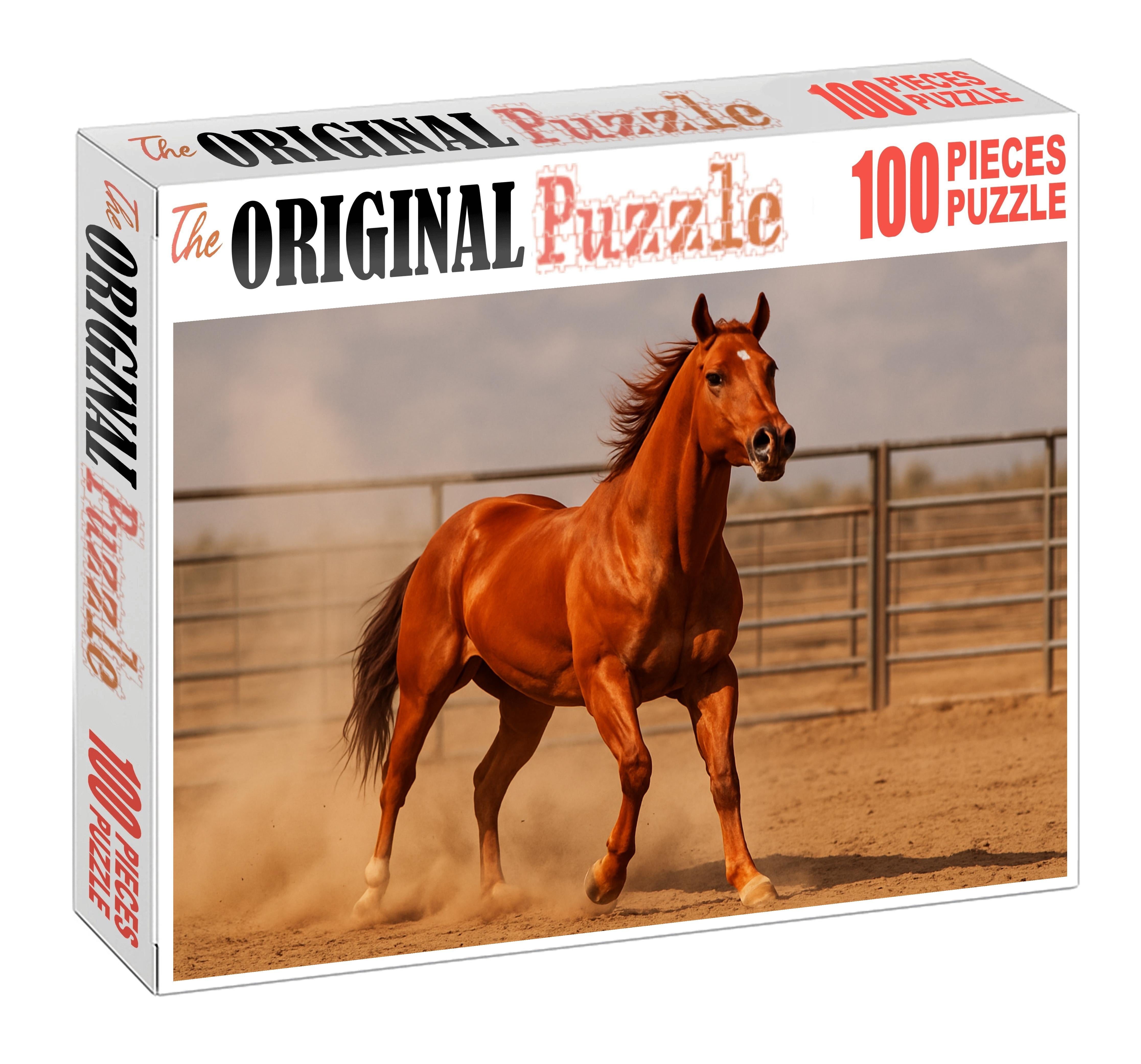 Crimson Flame Fiery Sorrel Quarter Horse Mare Challenging Puzzles