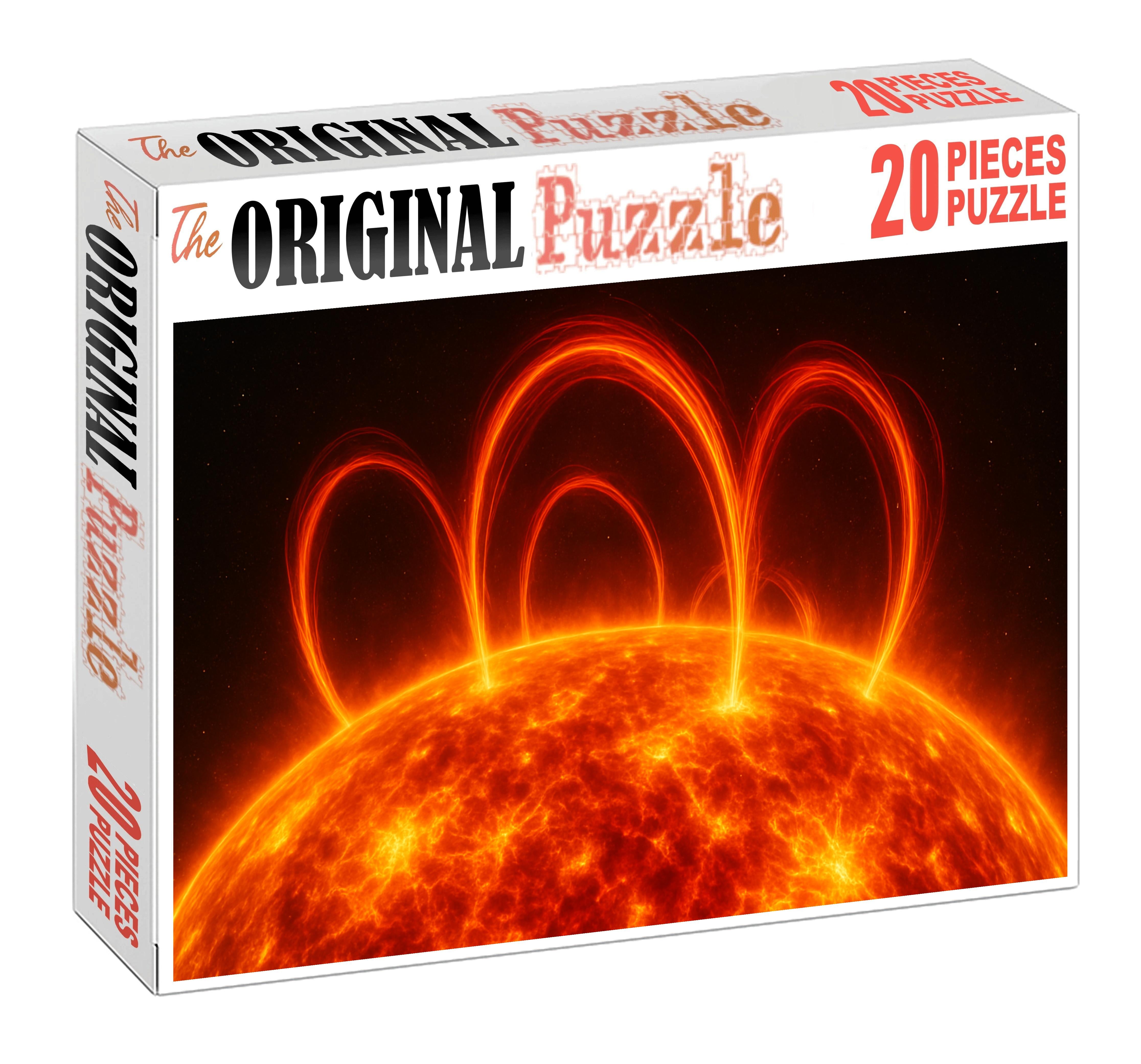 Solar Plasma Loop Easy Puzzles
