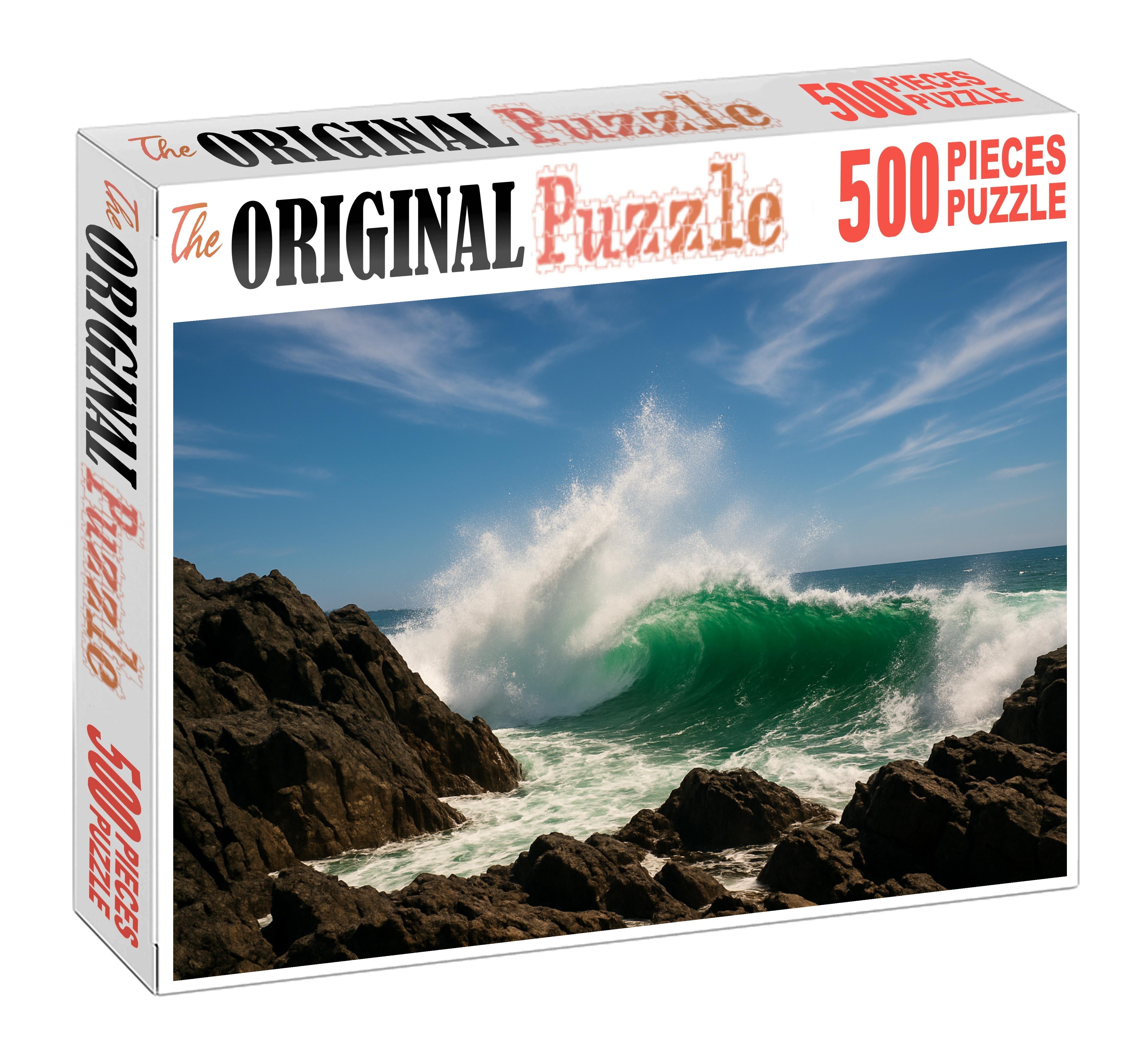 Emerald Wave Point 50 Piece Puzzle