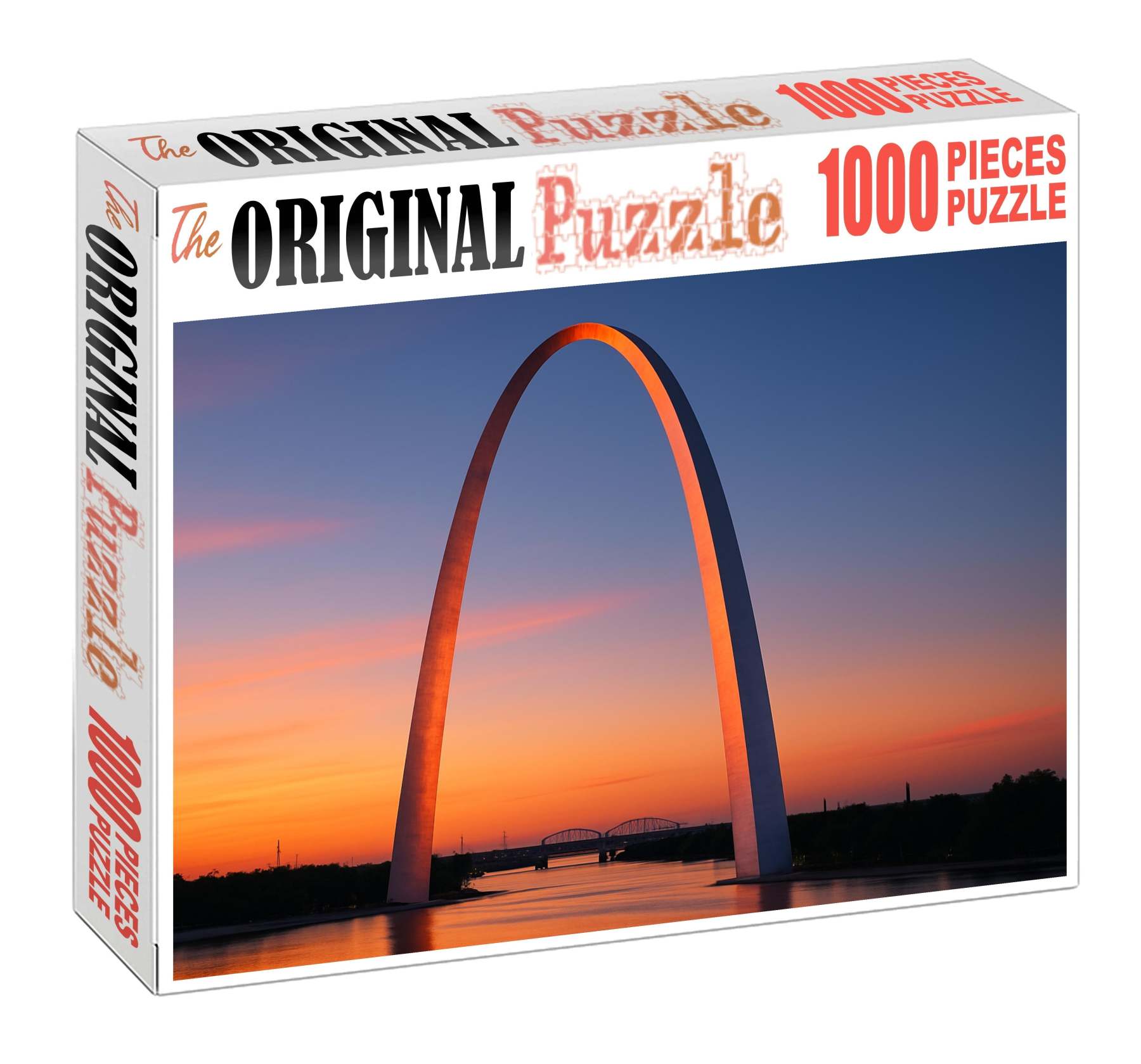The Gateway Arch Located In St Louis Missouri Usa Recognized By 6950 Of Americans As A Symbol Of Westward Expansion Large Format Puzzle