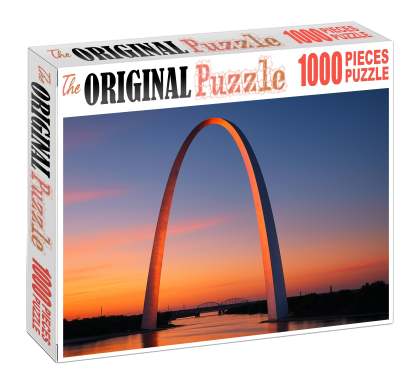 The Gateway Arch Located In St Louis Missouri Usa Recognized By 6950 Of Americans As A Symbol Of Westward Expansion Large Format Puzzle