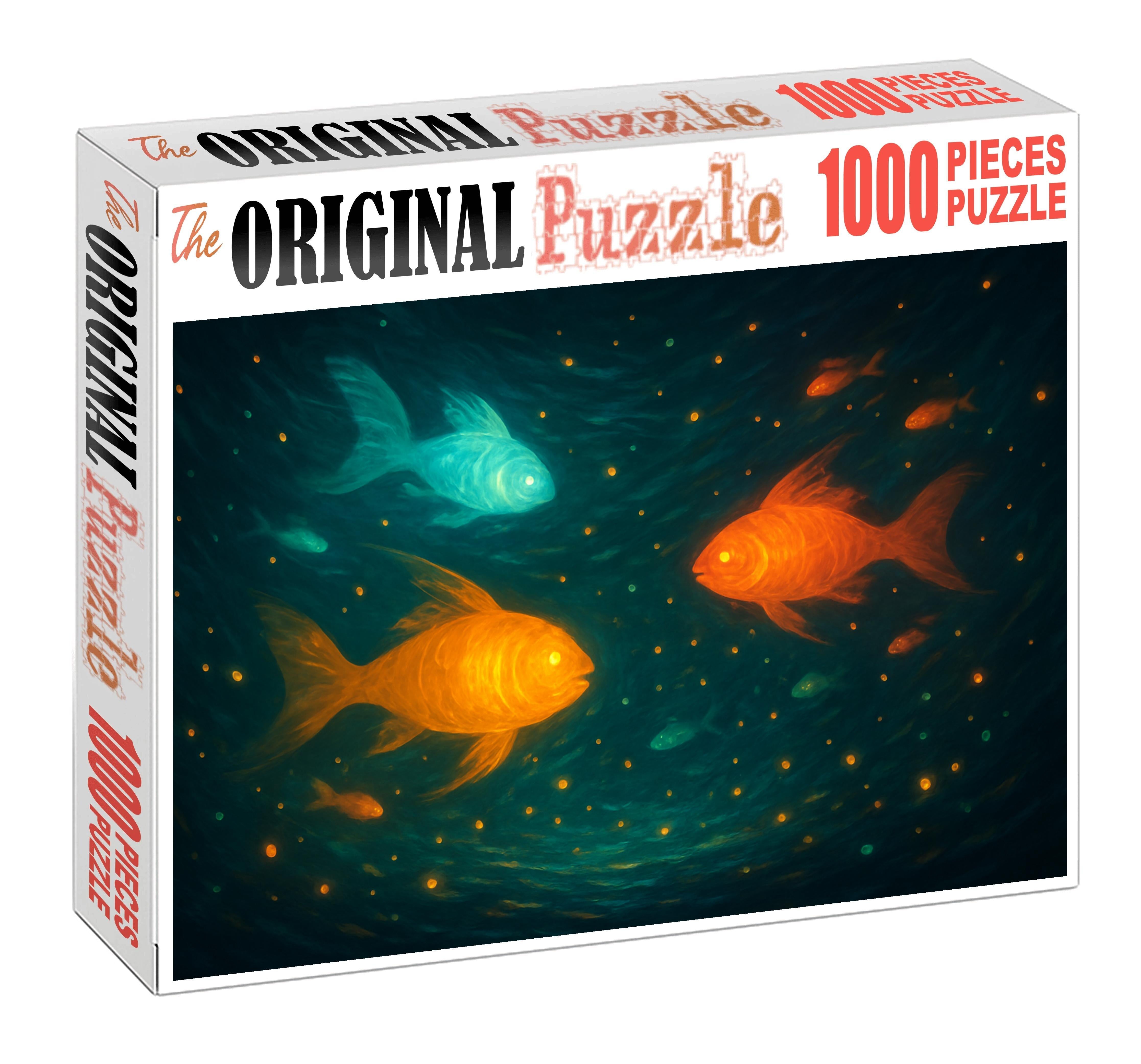 Lantern Fish Symphony 300 Piece Puzzle