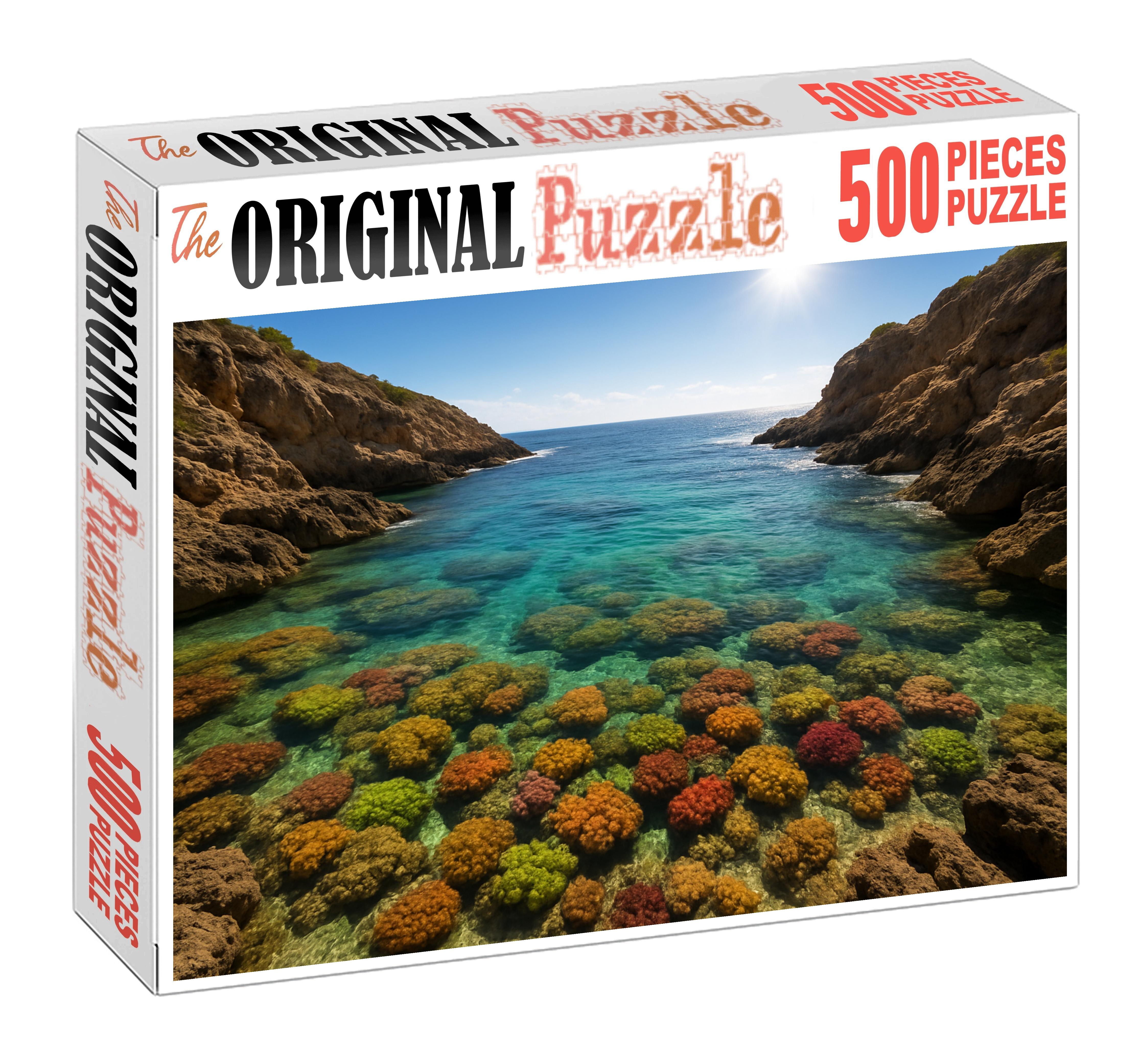 Secluded Coral Bay Unique Puzzle Design