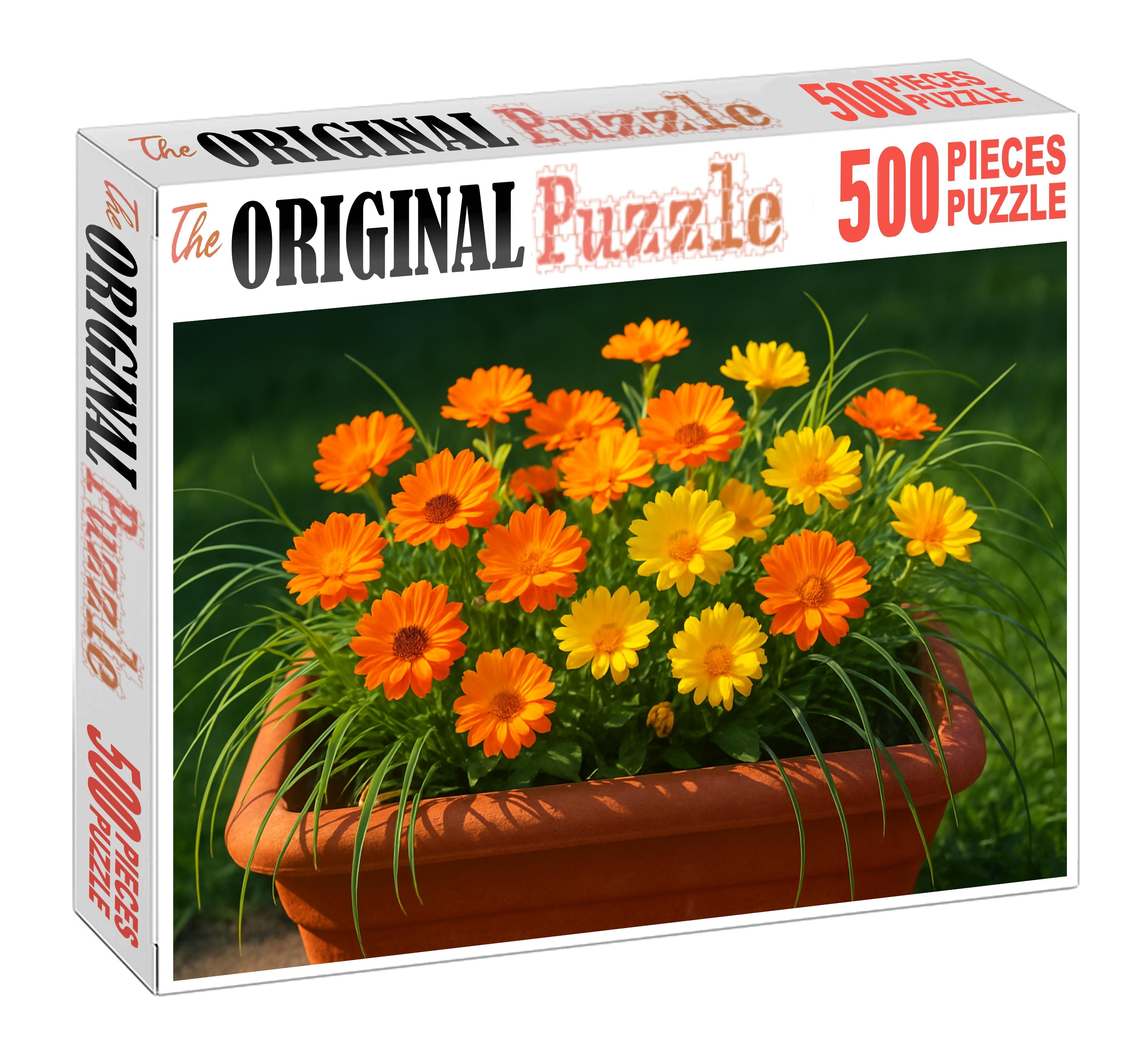 Sunburst Terrace Planter 50 Piece Puzzle