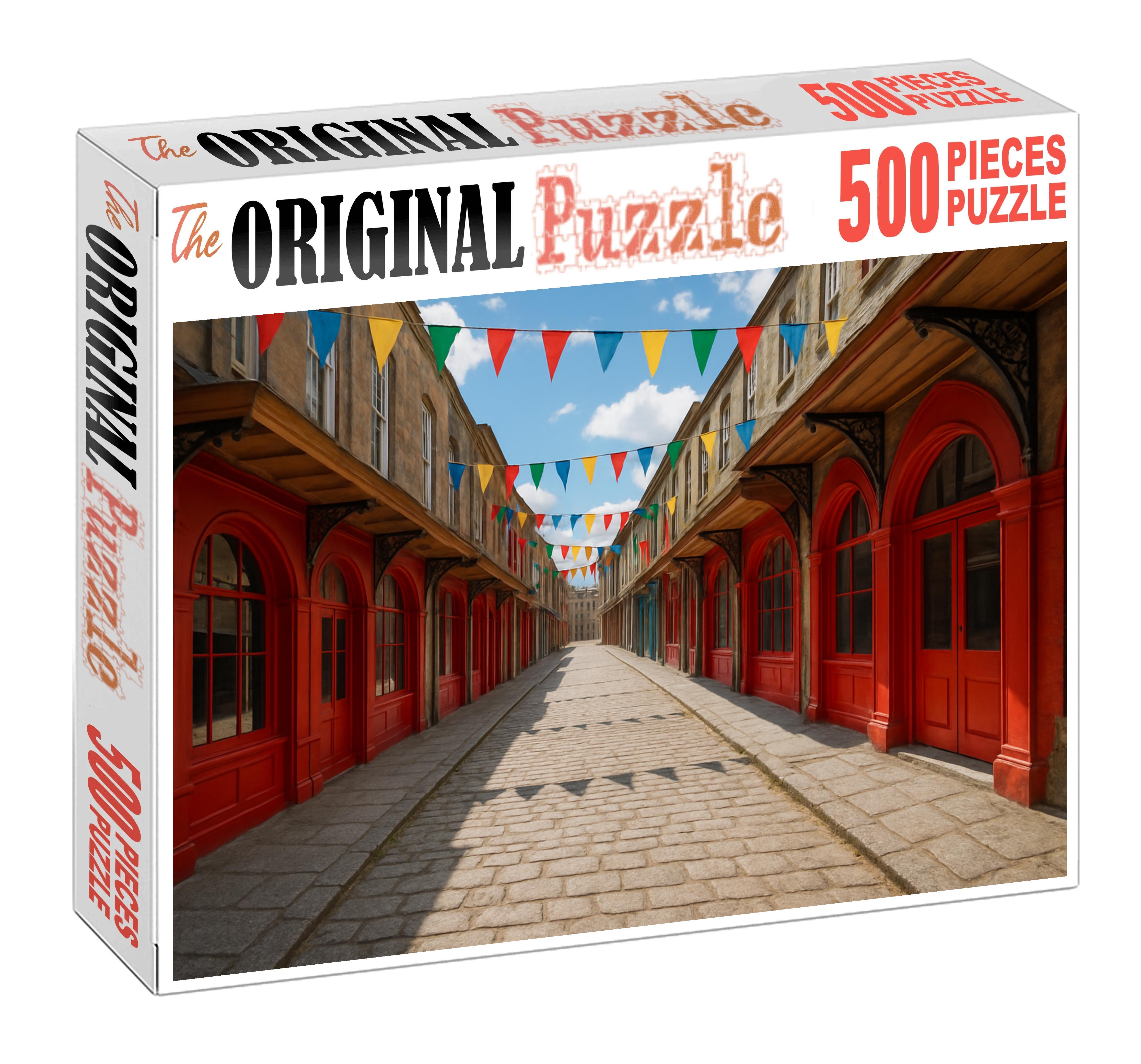 Crimson Archway Boulevard 200 Piece Puzzle