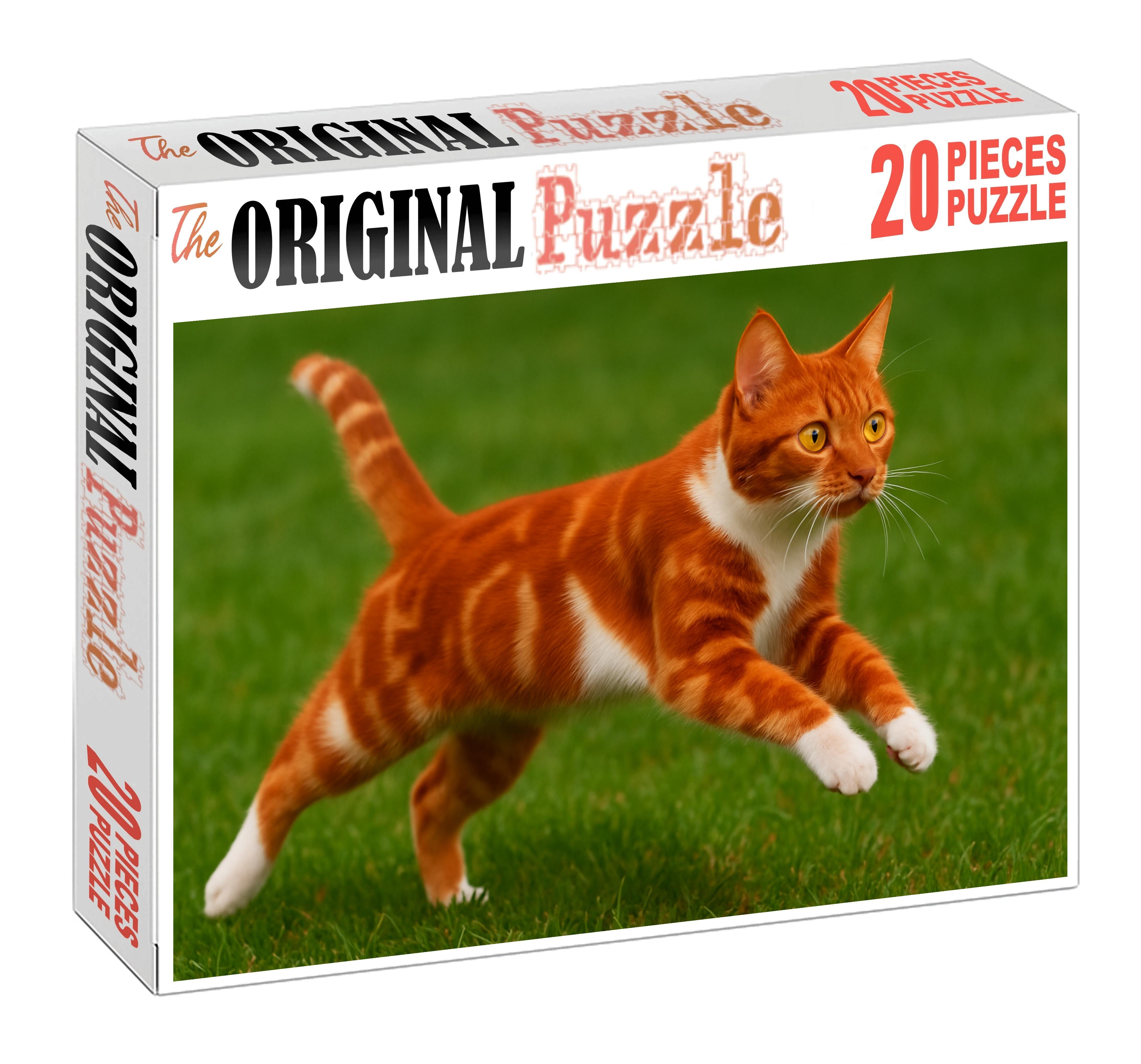 Crystal Blaze White-spotted Red Shorthair With Bold Spirit Family Puzzles