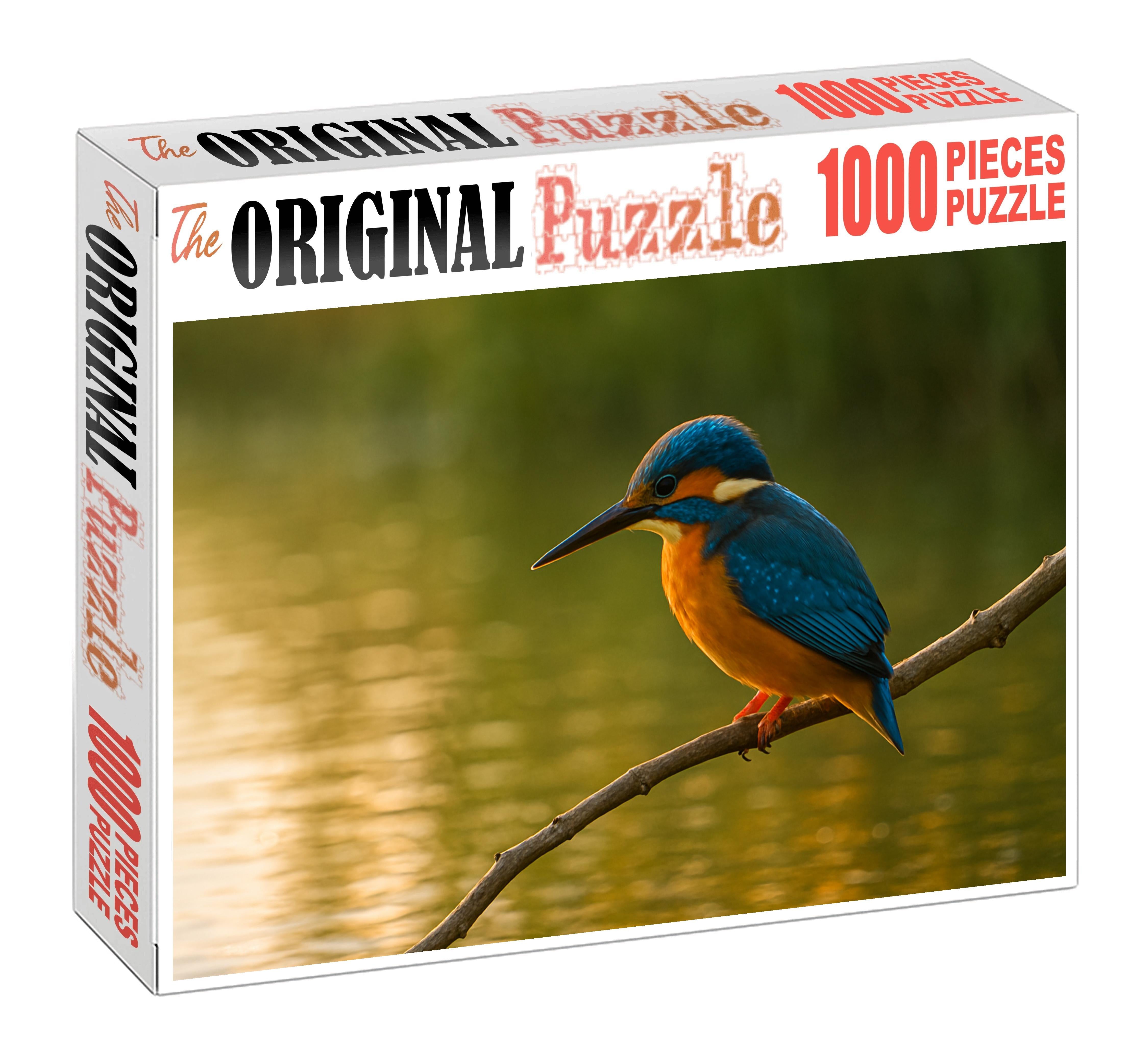 Azure Kingfisher Jewel Of Quiet Waterways 50 Piece Puzzle