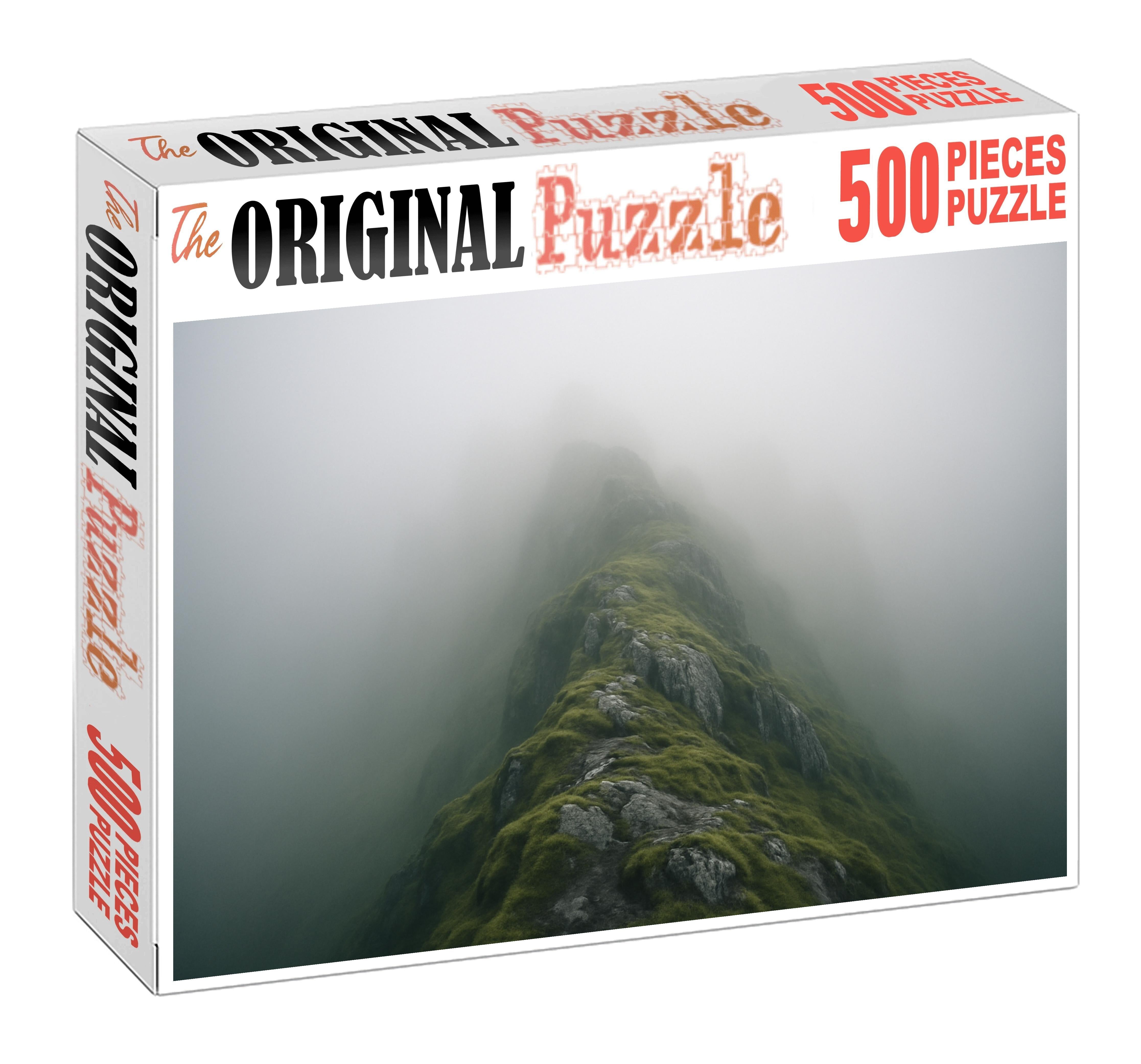 Foggy Mountain Ridge Premium Puzzle Pieces