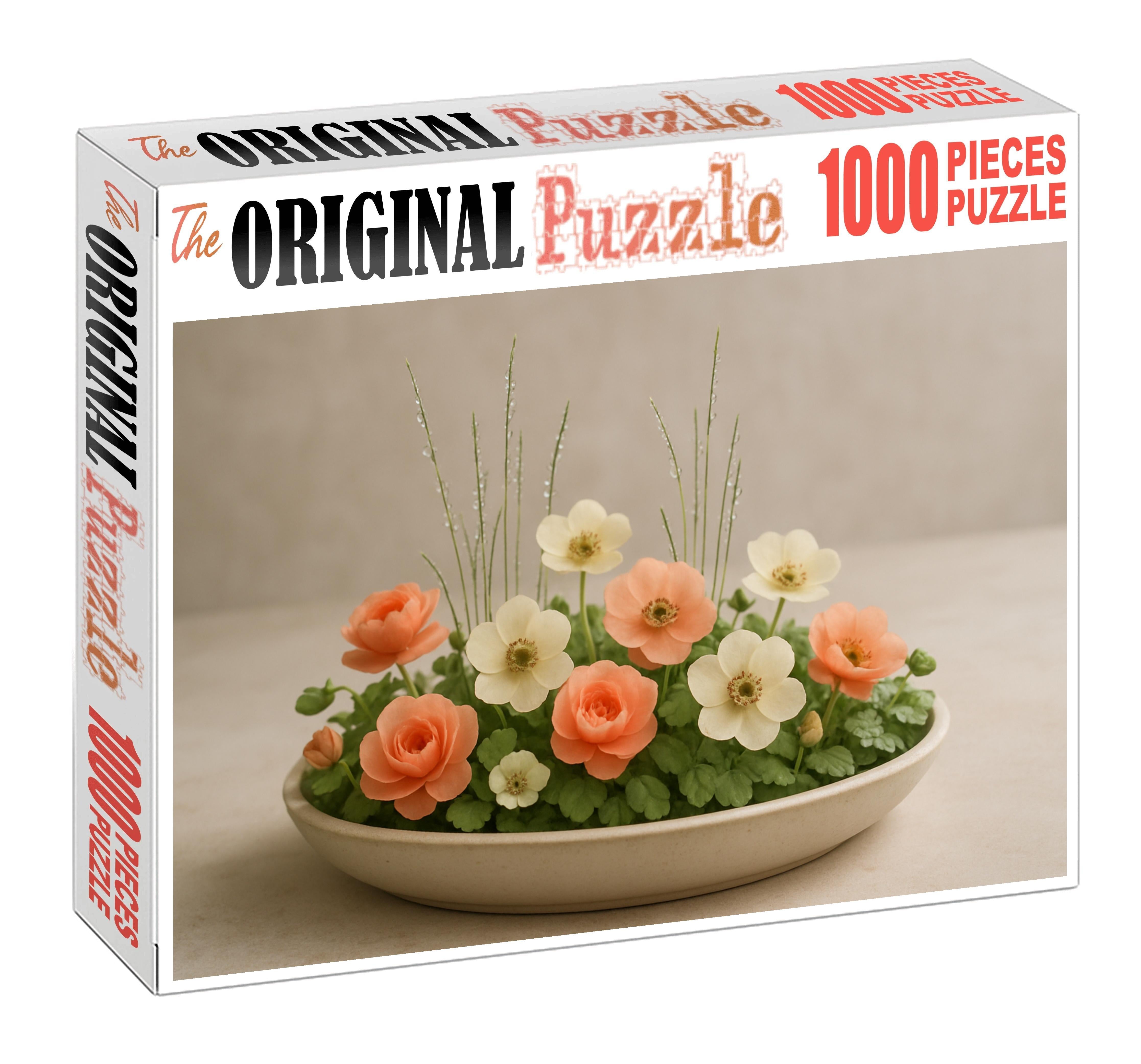 Sunset Serenade Table Garden 200 Piece Puzzle