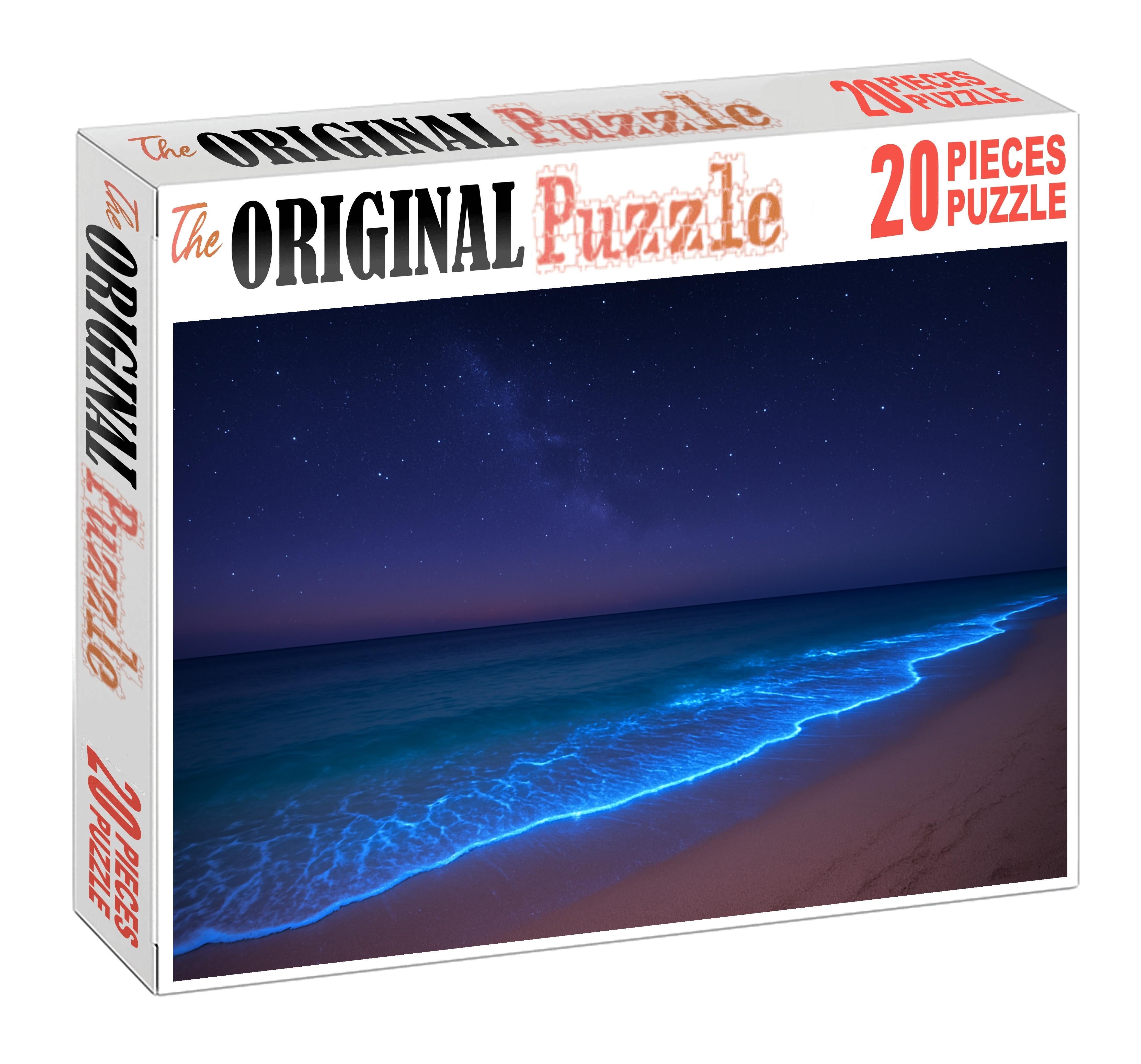 Luminous Tides Beach Puzzle Fun
