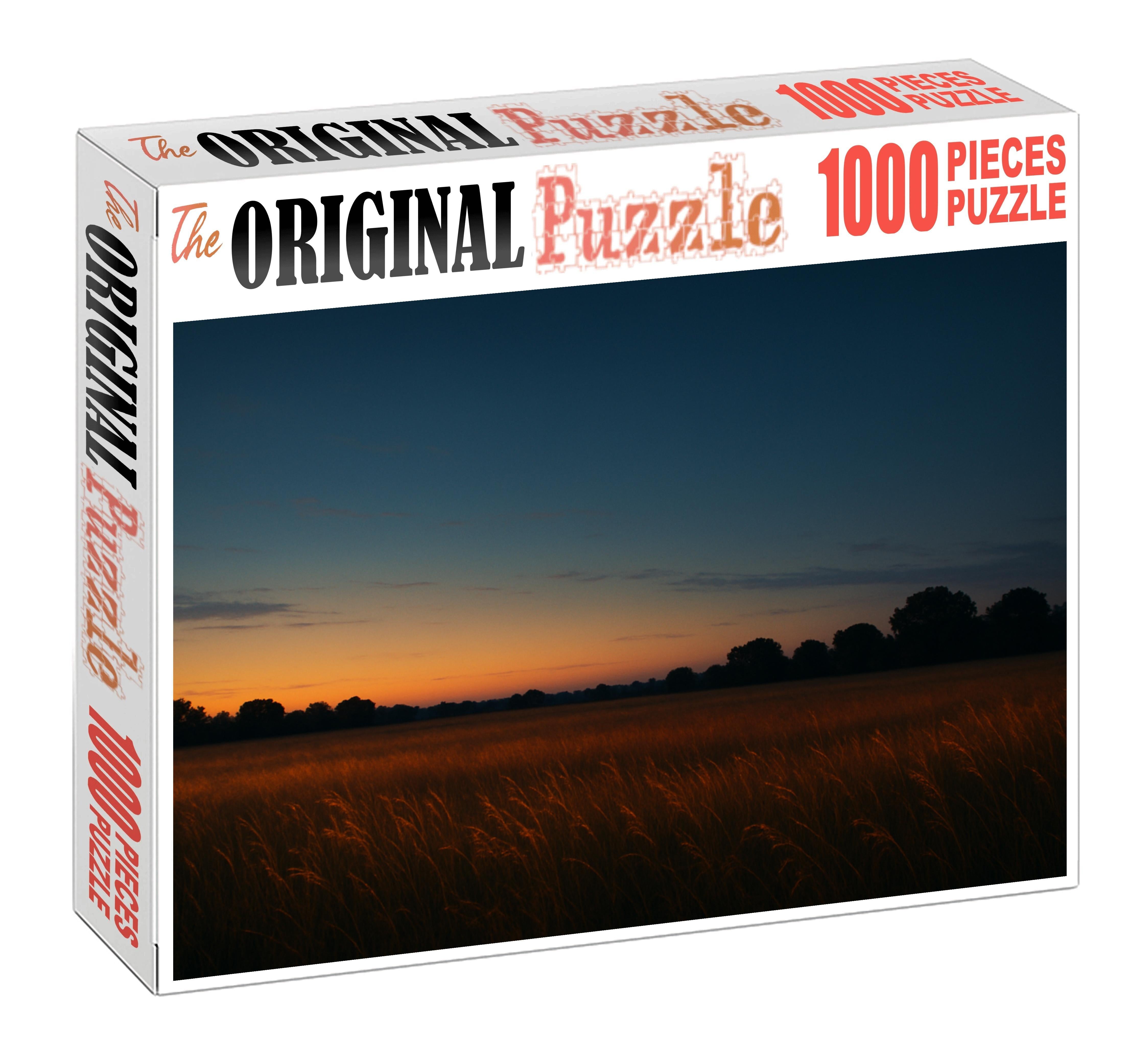 Twilight Prairie Vista Premium Puzzle Pieces