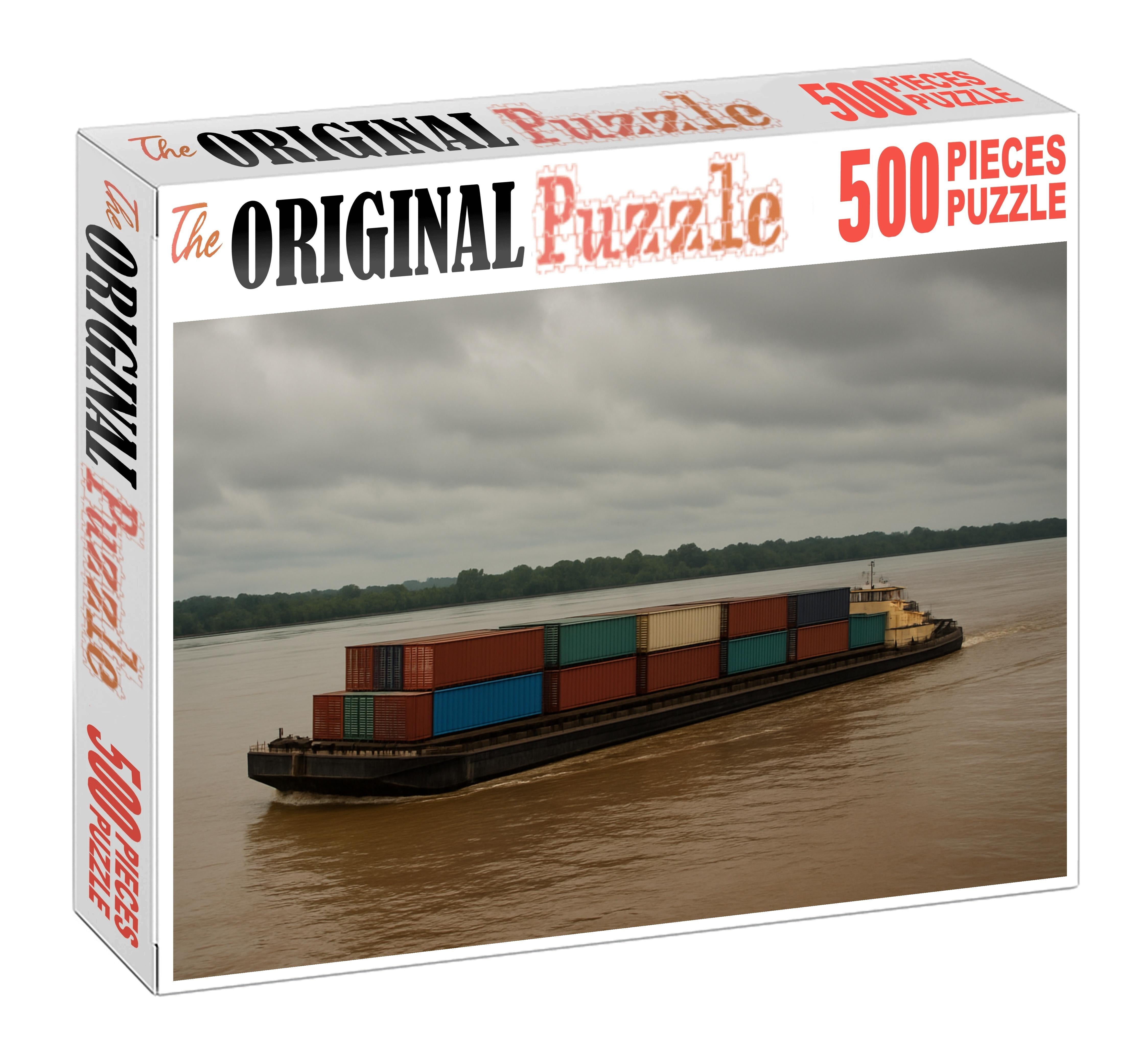 Biomass-powered River Barge Easy Puzzles