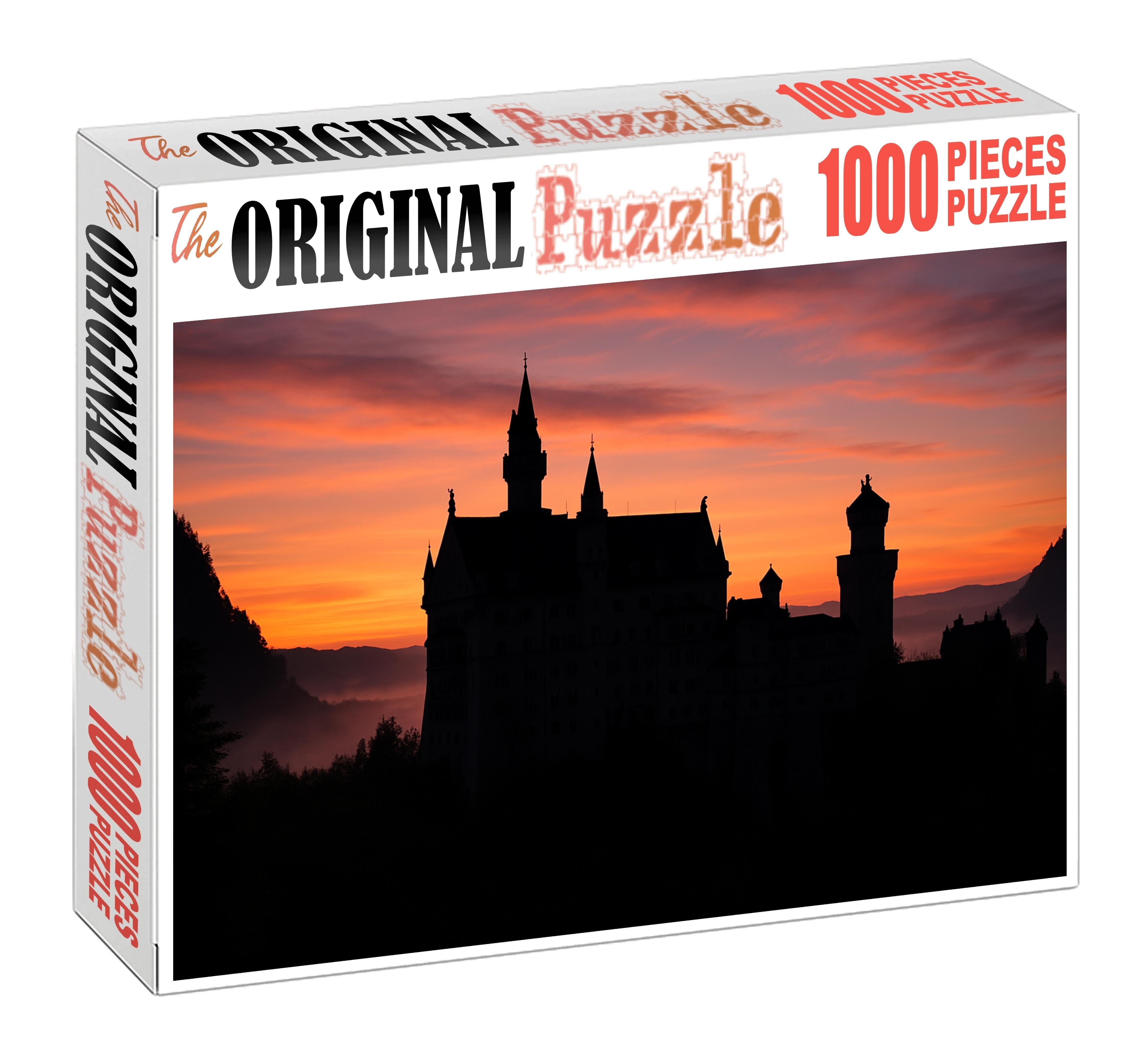 Neuschwanstein Castle Nestled In Bavaria Germany Recognized By 7456 Globally For Its Fairy-tale Beauty And Romantic Architecture Easy Puzzles