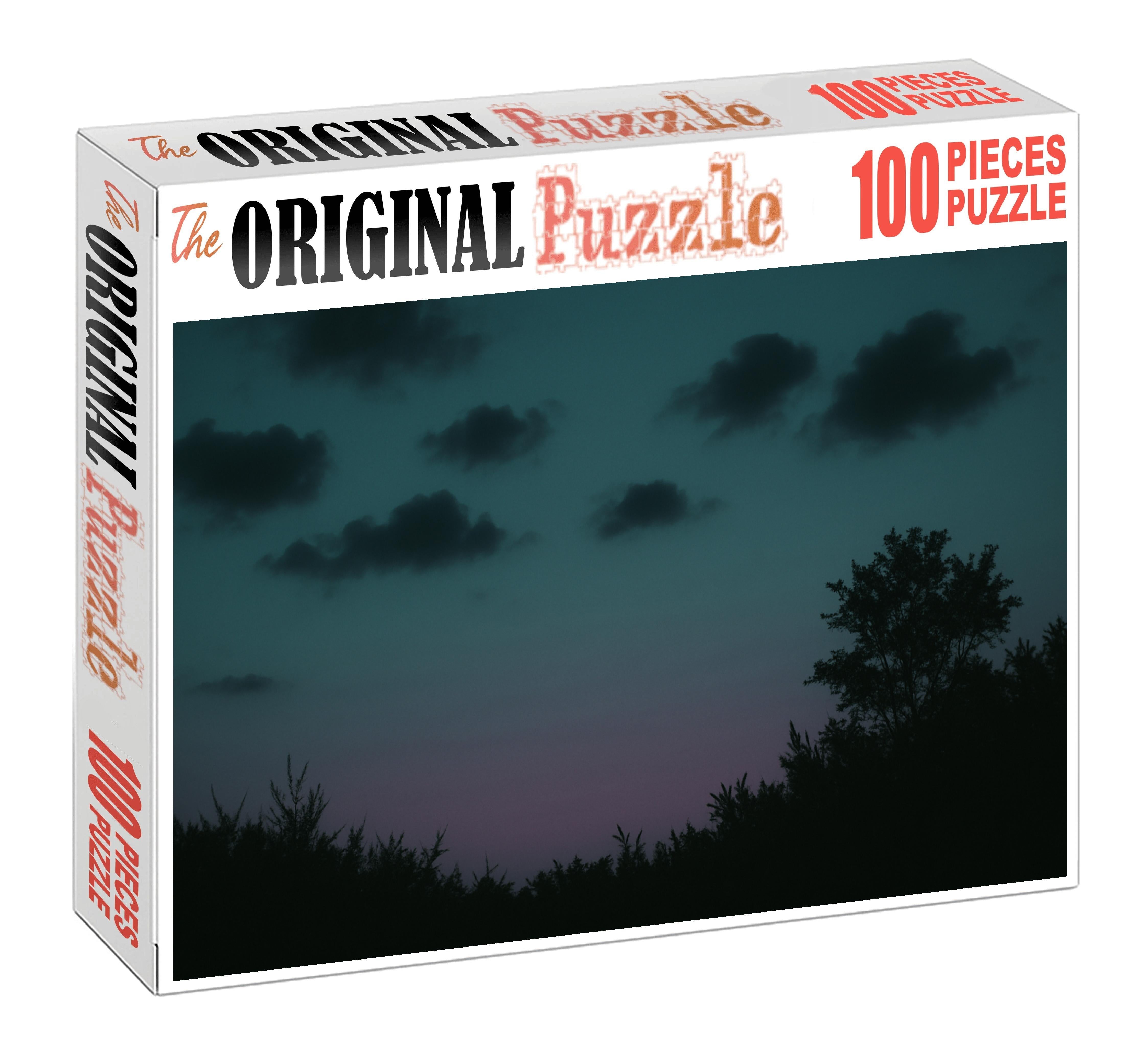 Dusky Teal Embrace 1000 Piece Puzzle