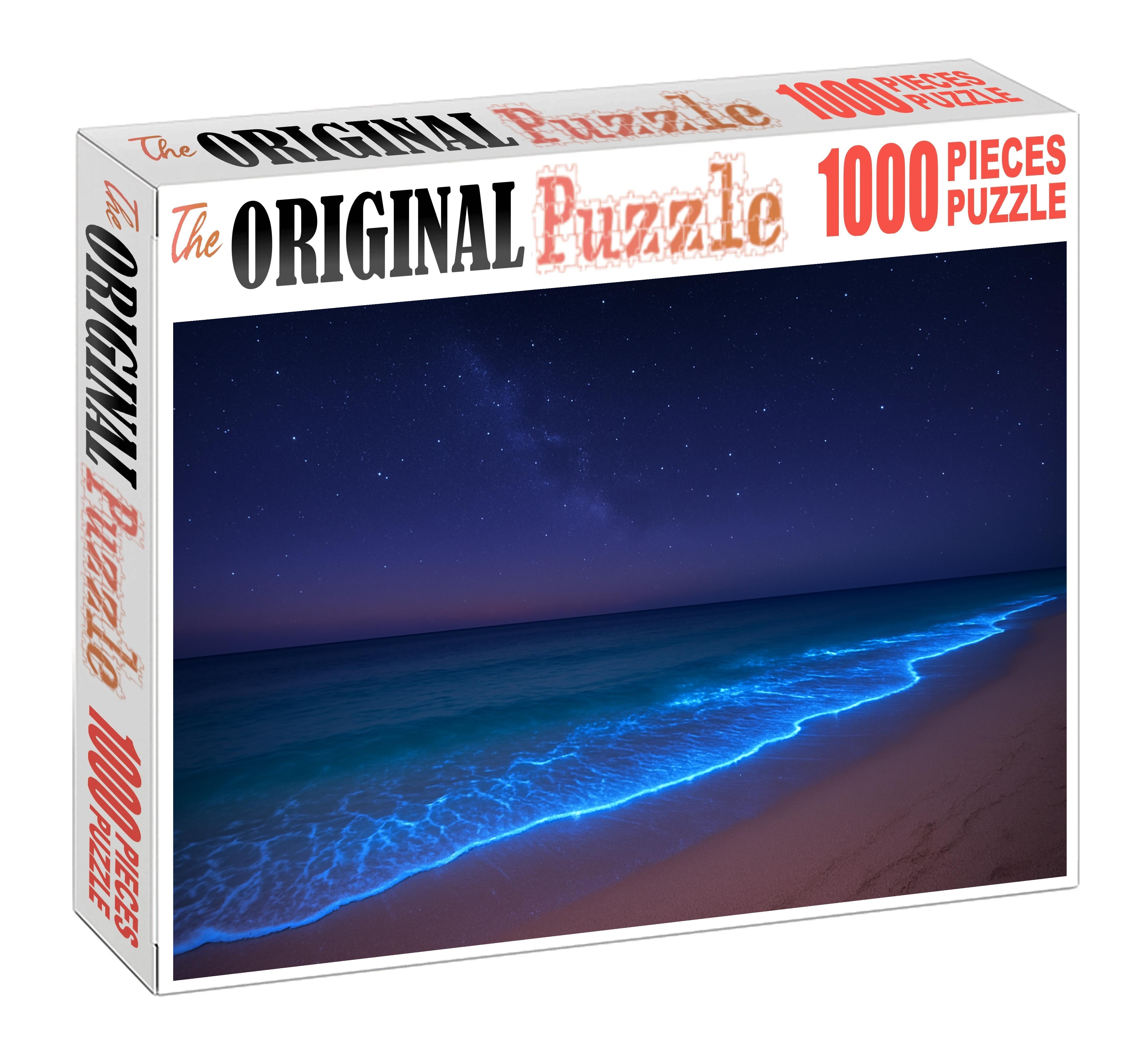 Luminous Tides Beach Puzzle Fun