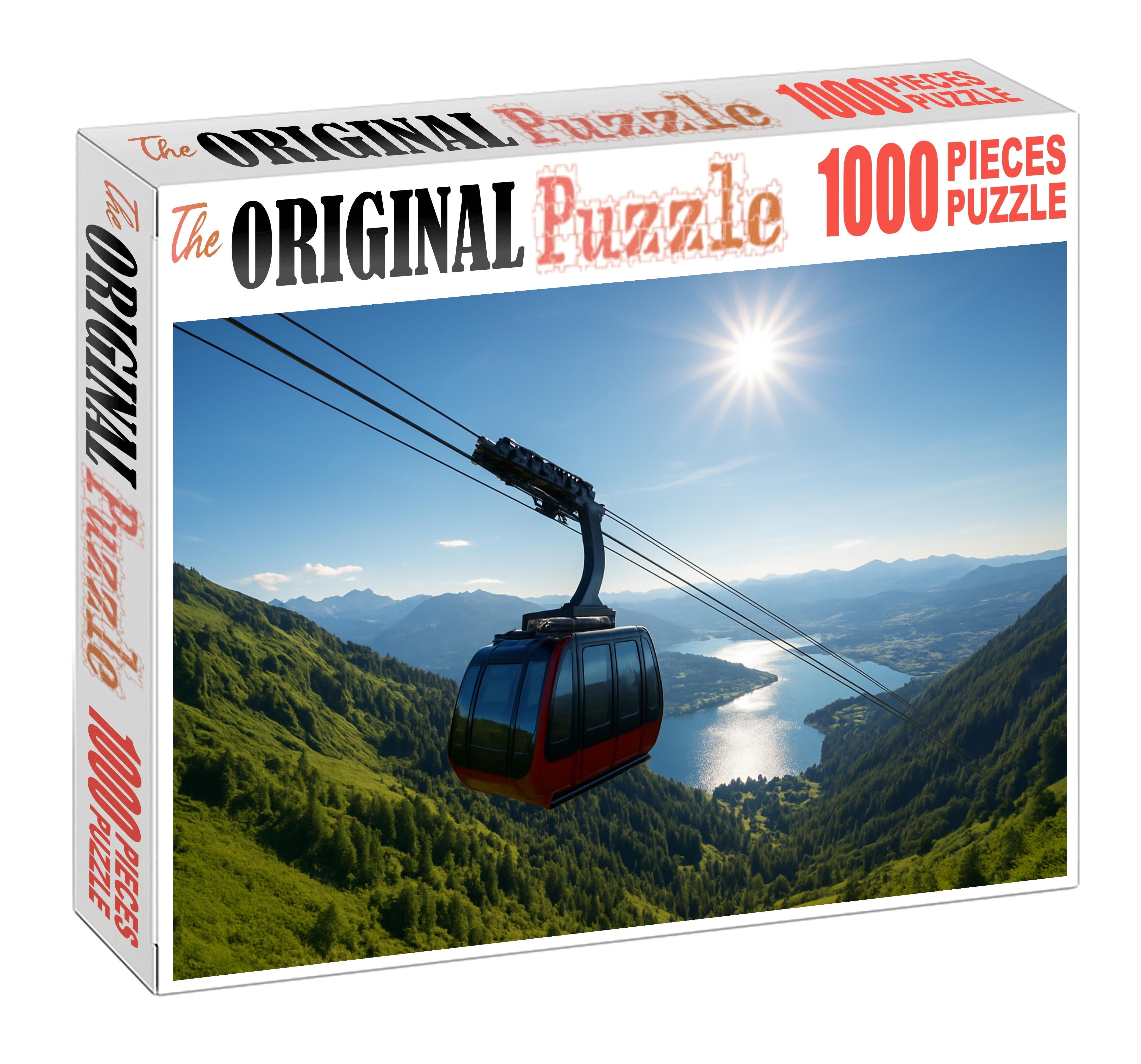 Solar-enhanced Cable Car 50 Piece Puzzle