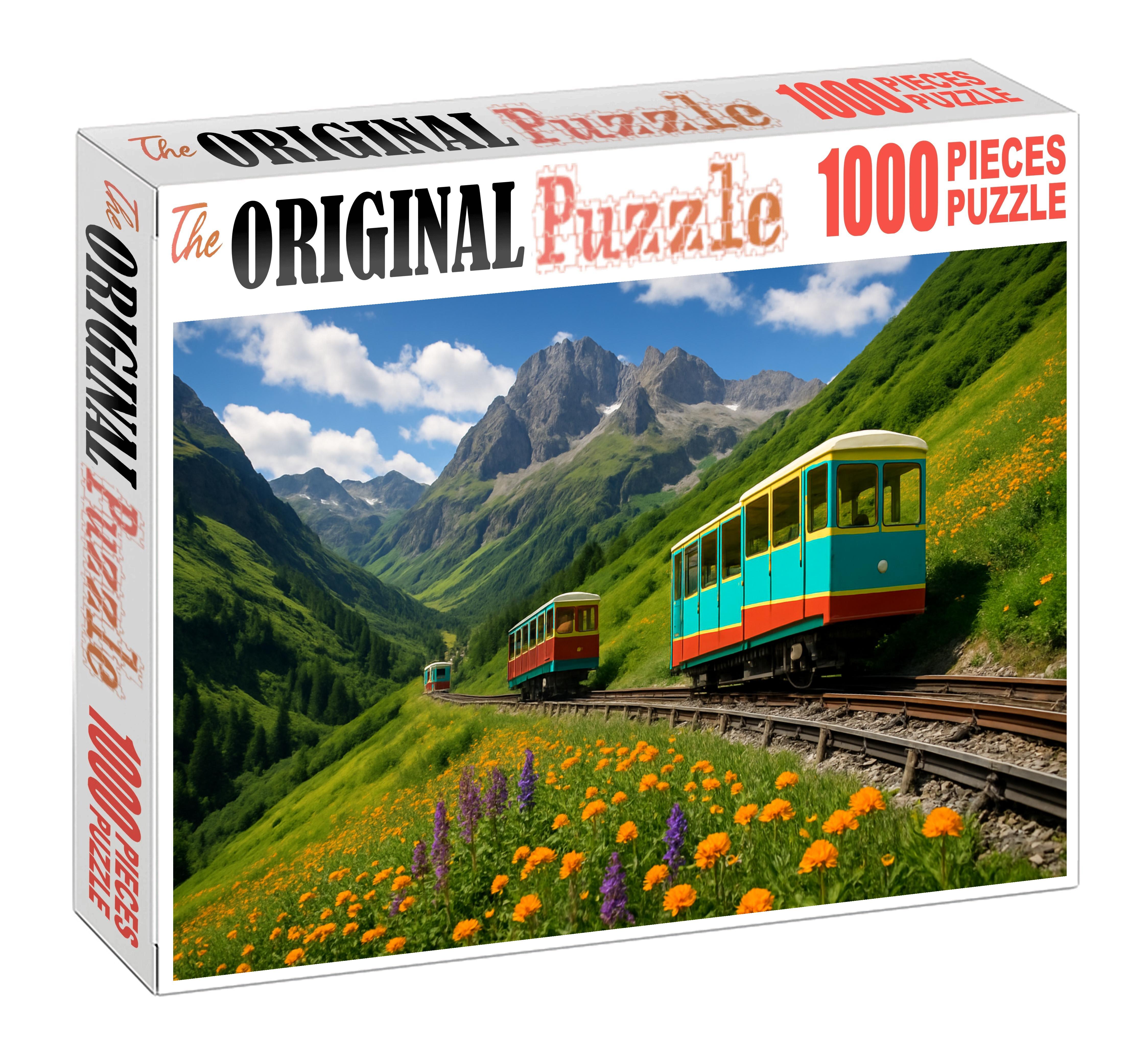Alpine Adventure Funicular Large Format Puzzle