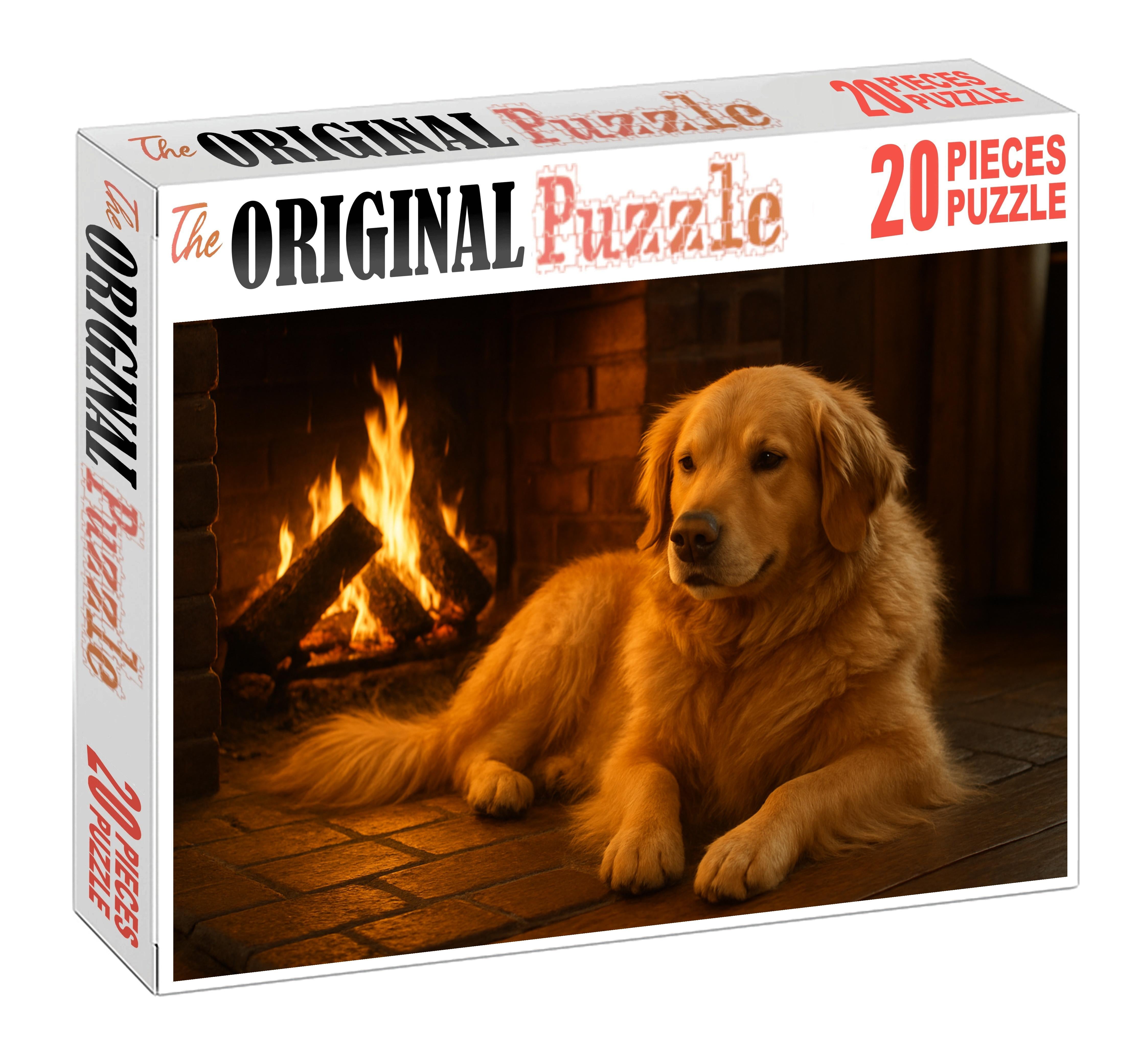 Amber Hearth Custom Jigsaw Puzzle