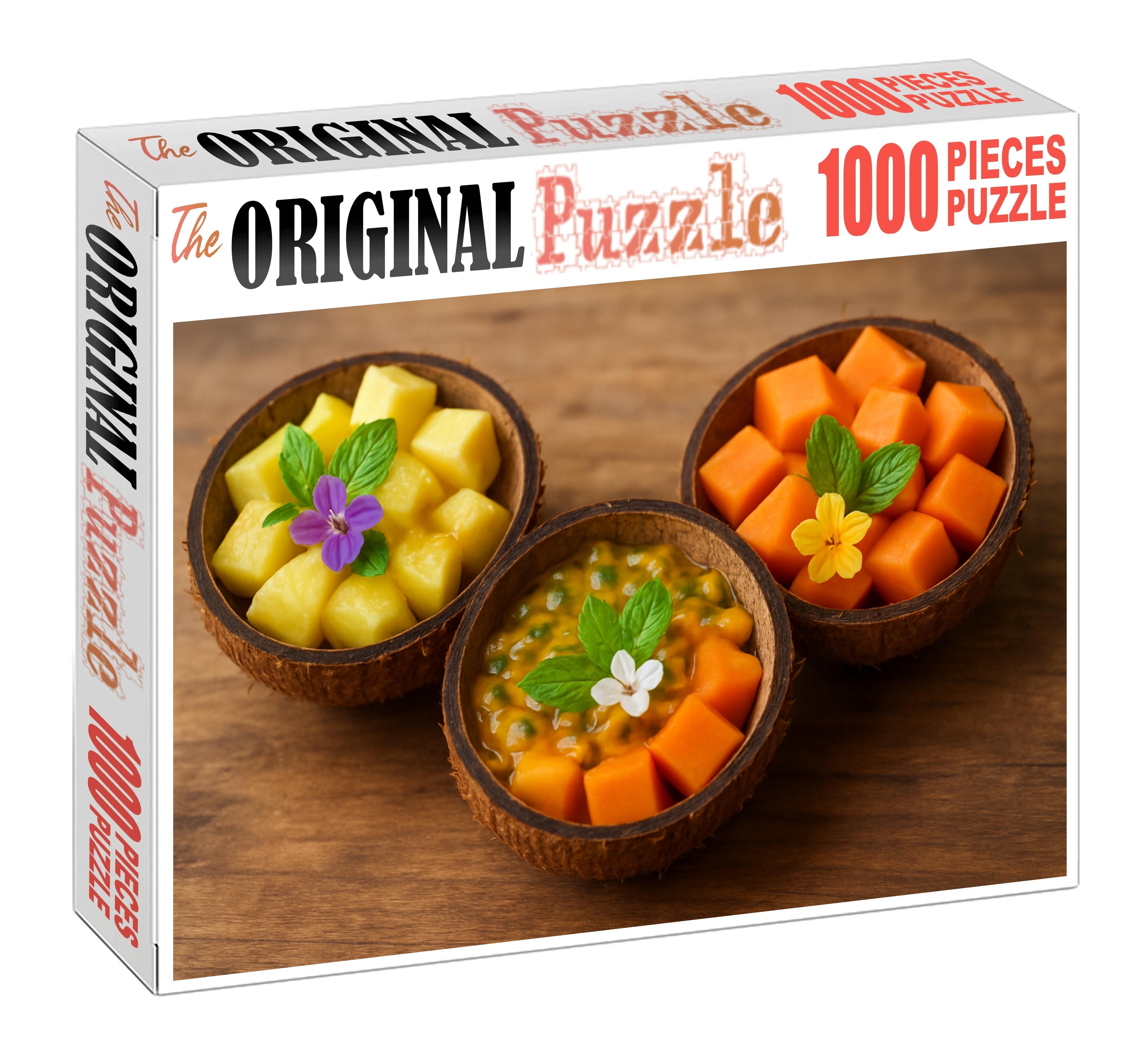 Exotic Fruit Shell Trio 20 Piece Puzzle