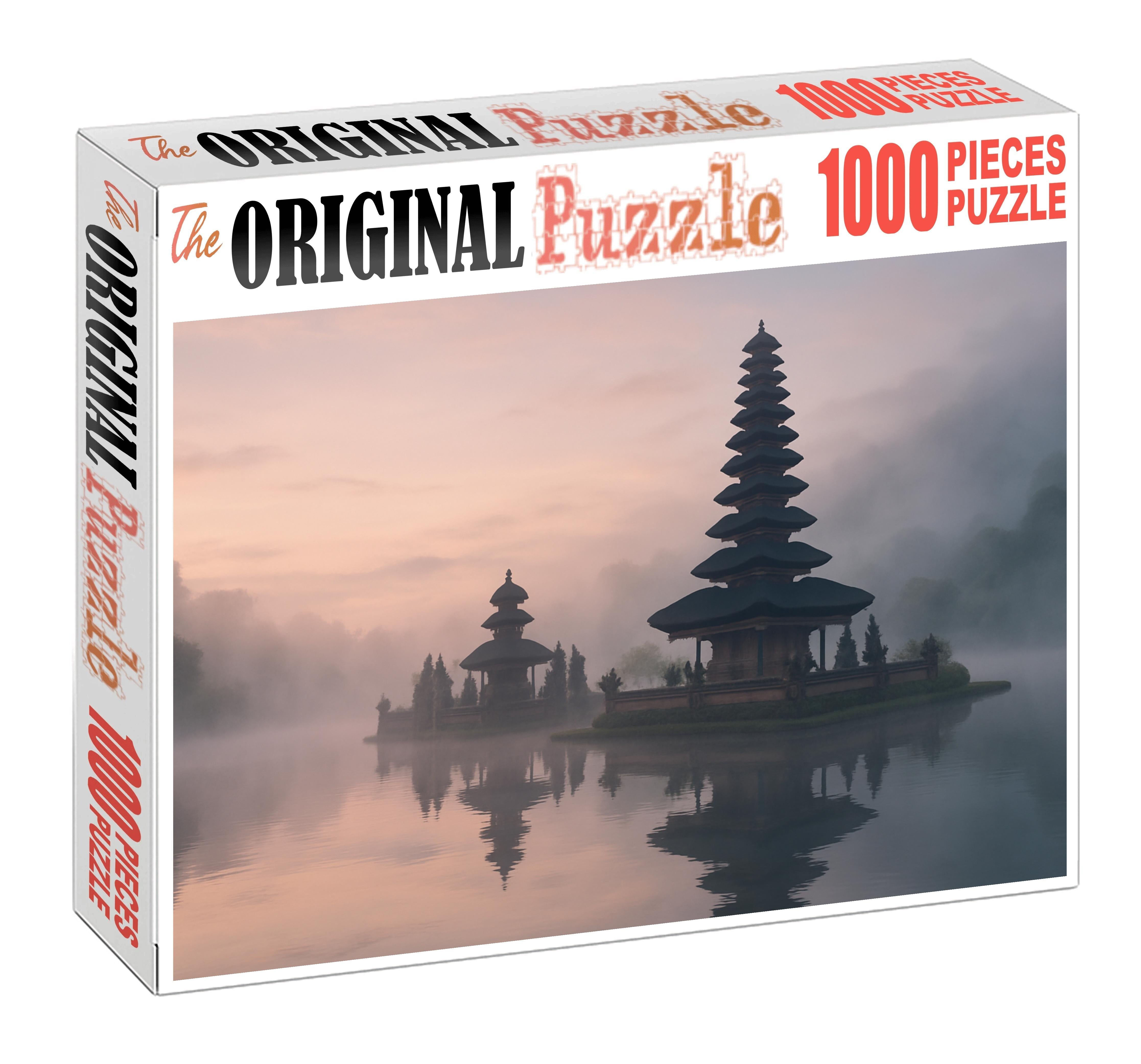 Angkor Wat Siem Reap Cambodia Identified By 7780 As The Largest Religious Monument On Earth Custom Jigsaw Puzzle