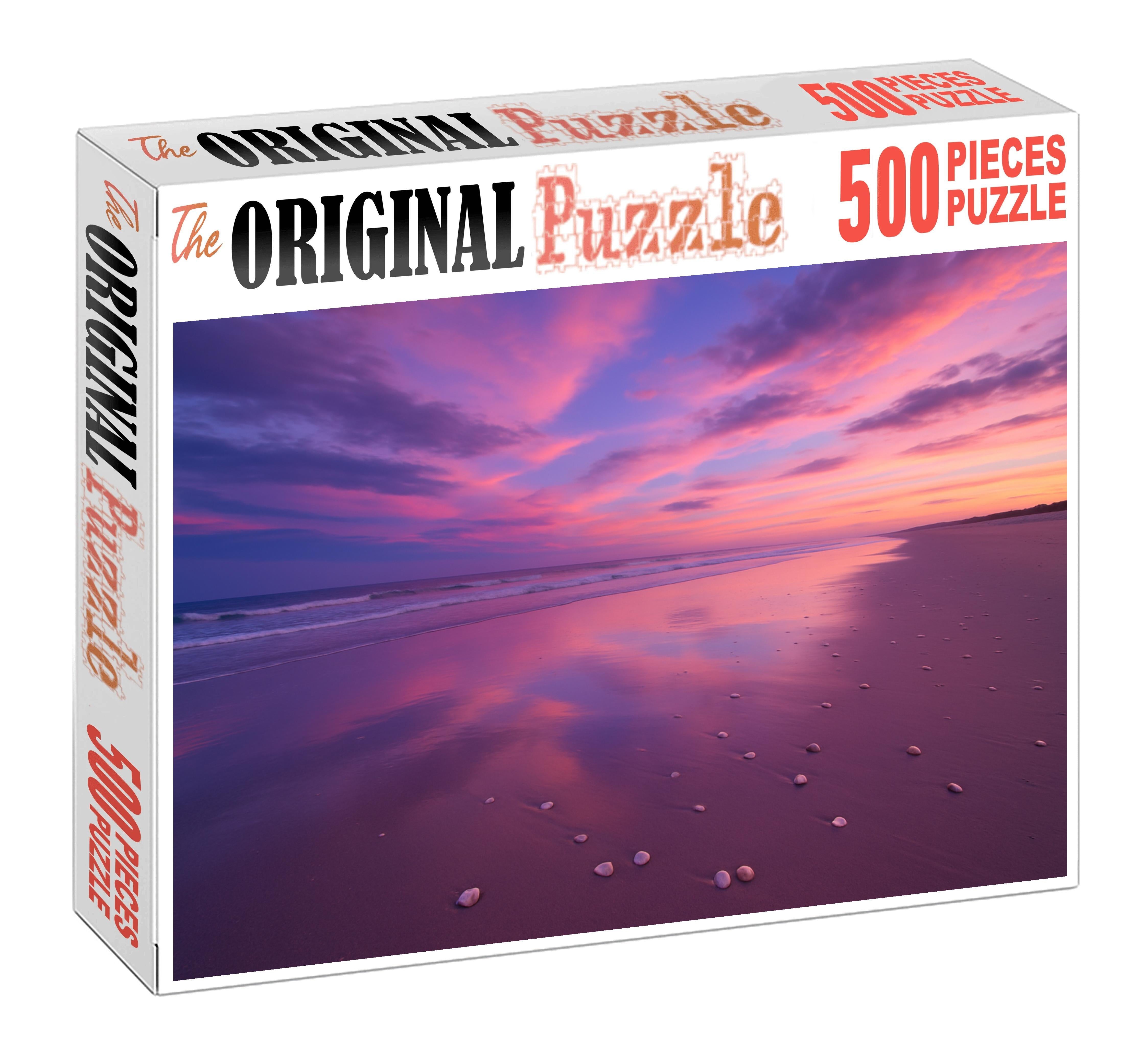 Sandy Shoreline Twilight 200 Piece Puzzle
