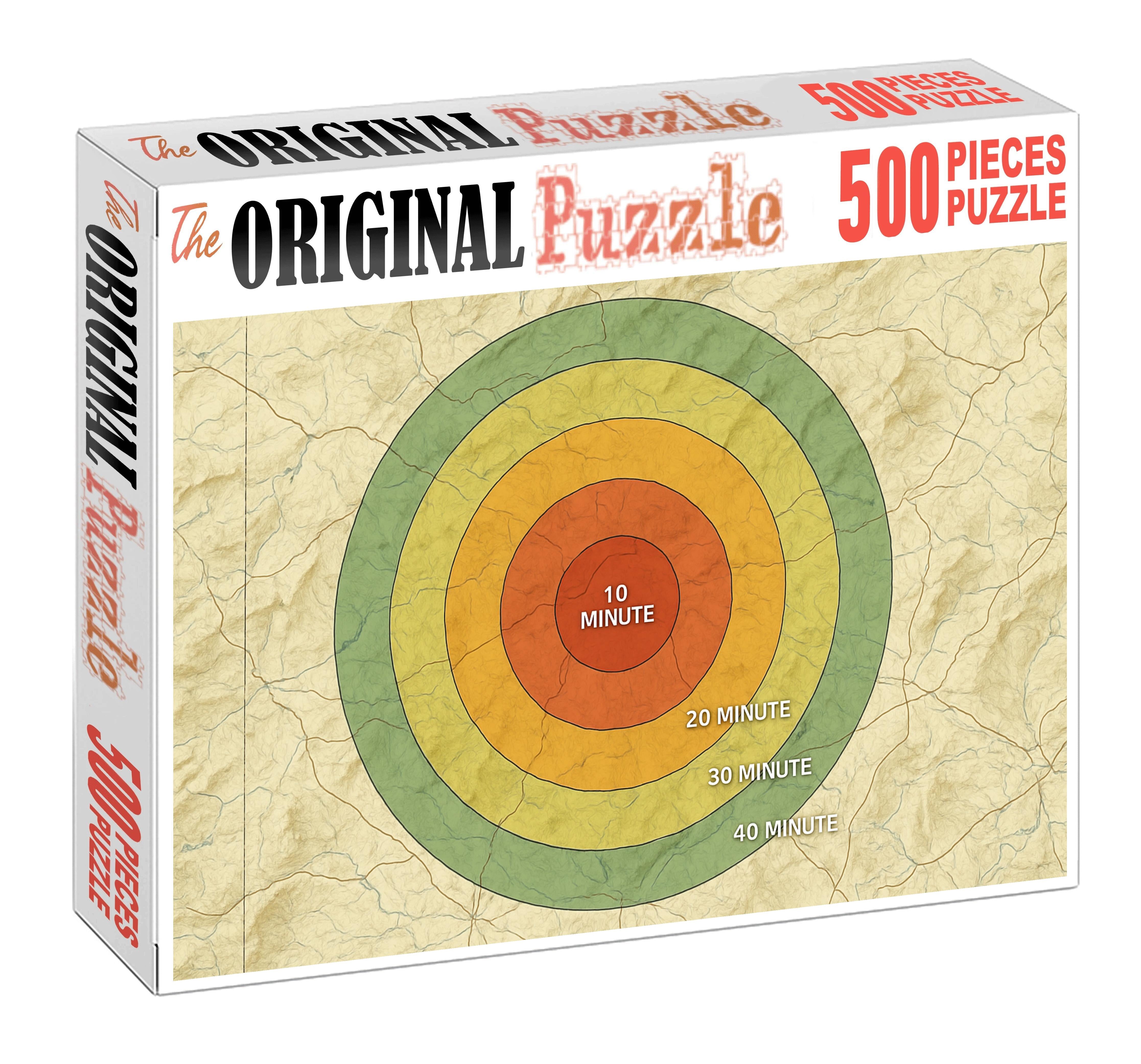 Elevation Isochrone Network Puzzle Collection