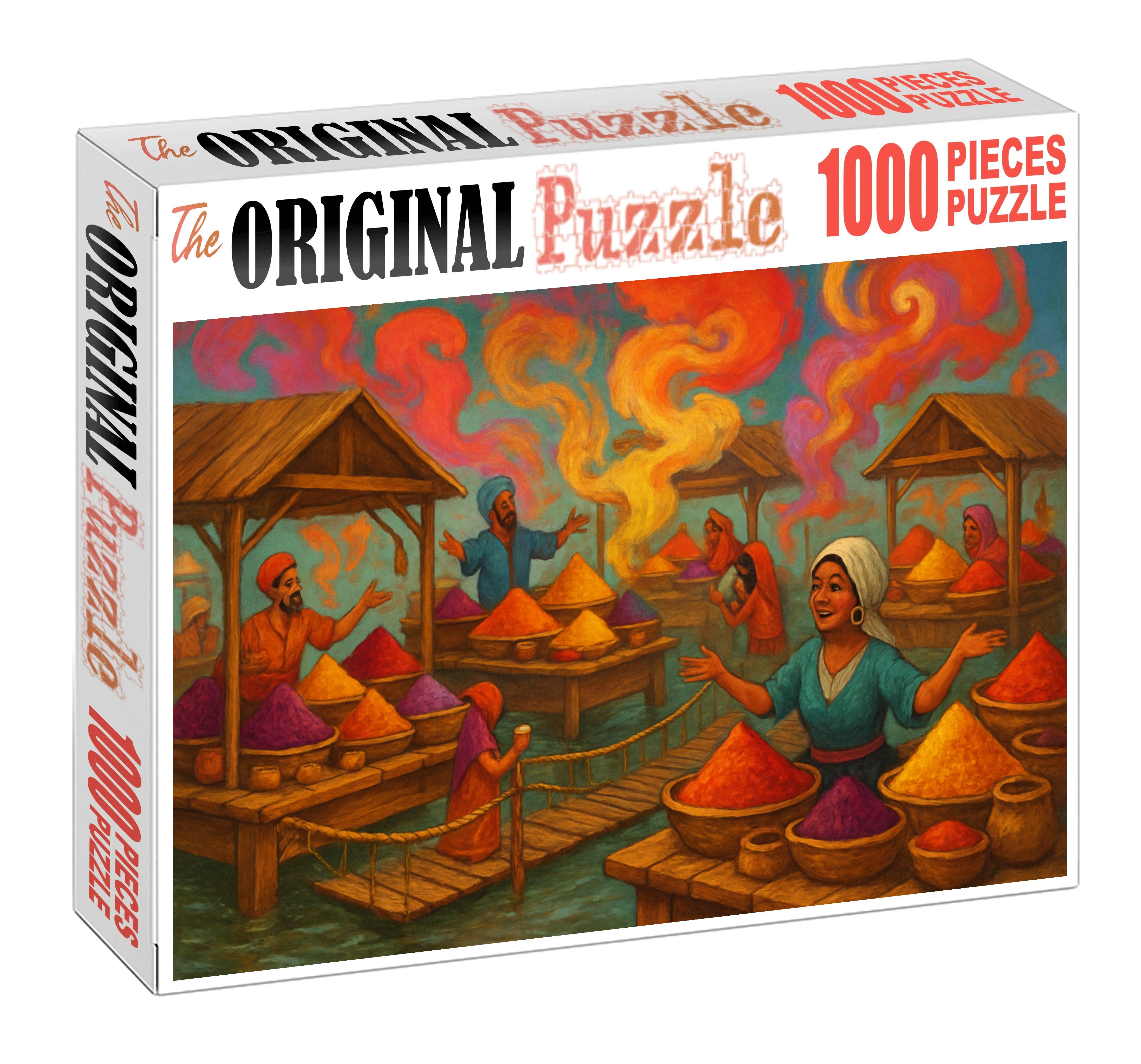 The Floating Market Of Secret Spices Easy Puzzles