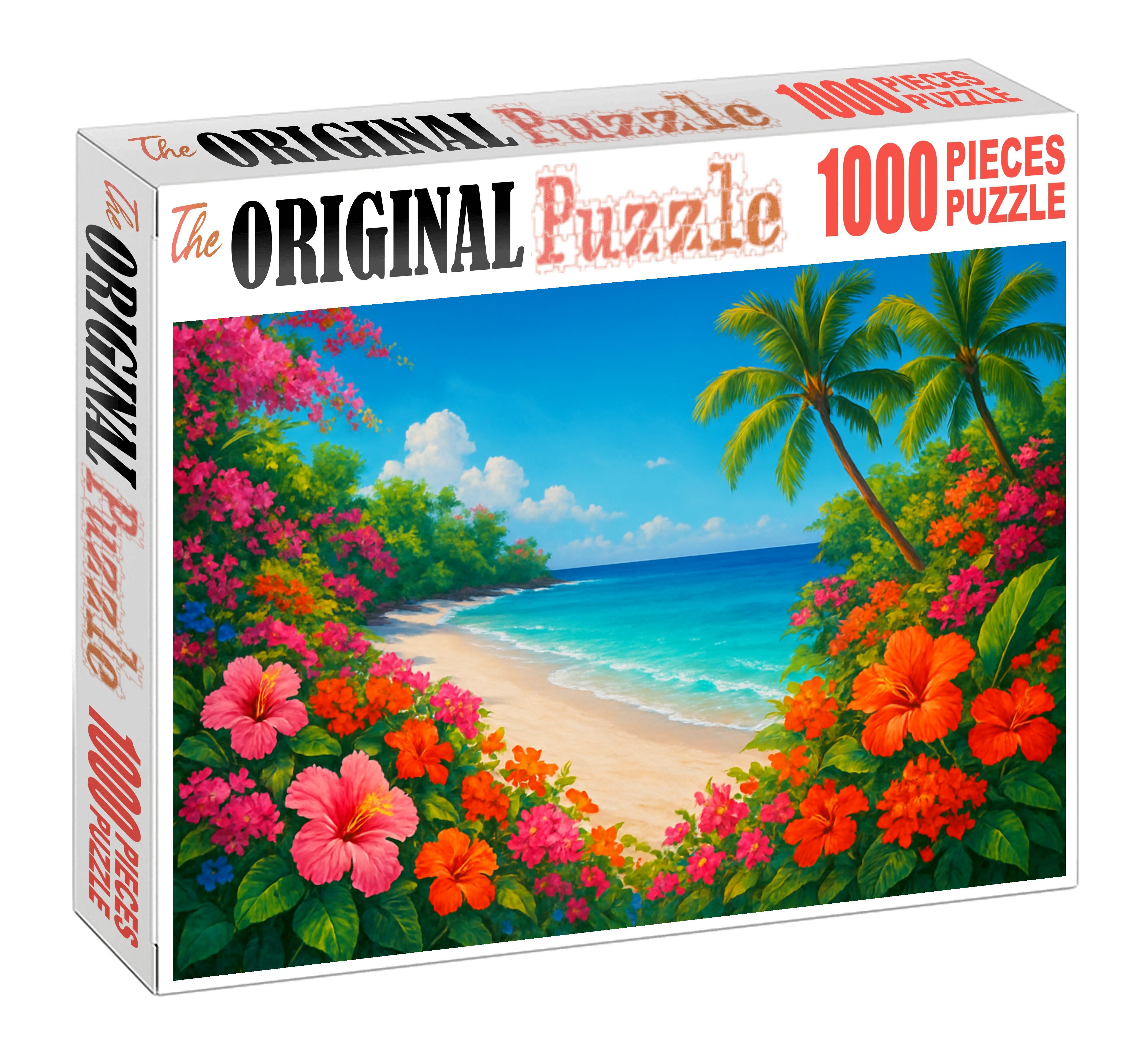 Tropical Blossom Shore Mini Puzzle