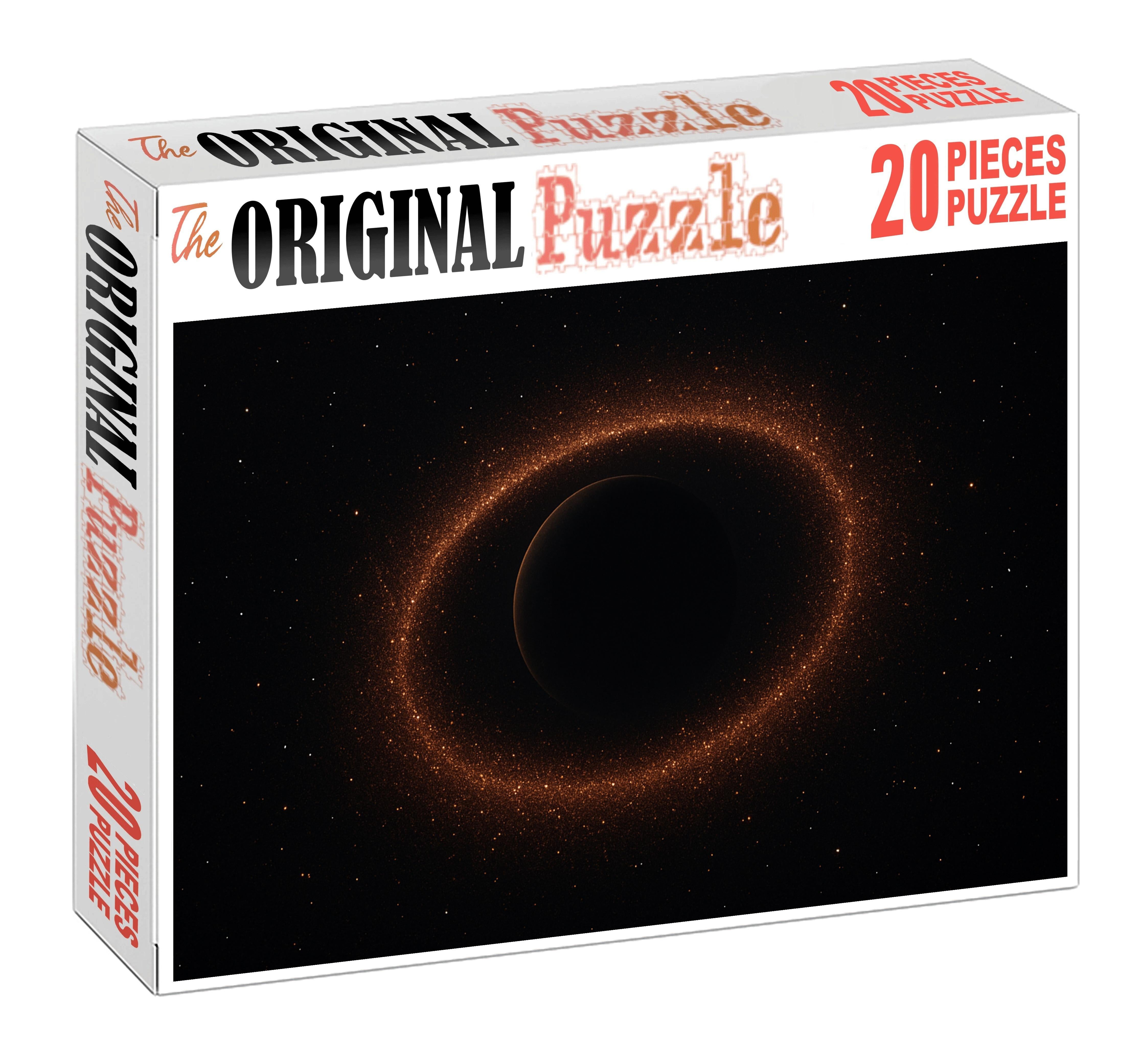 Copper Dust Ring Puzzle For Adults